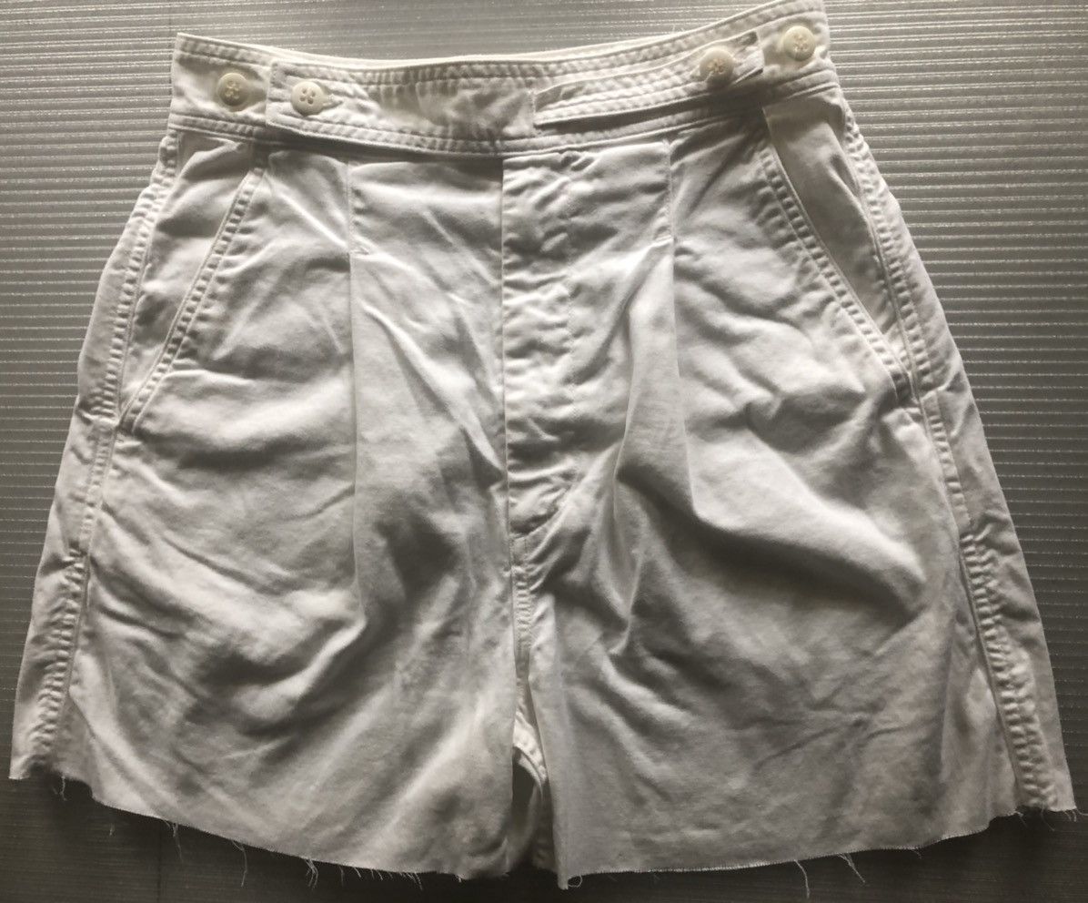 Citizens Of Humanity Citizens of Humanity 🇺🇸 White Denim Summer Cutoff Shorts 27 Size US 27 - 1 Thumbnail