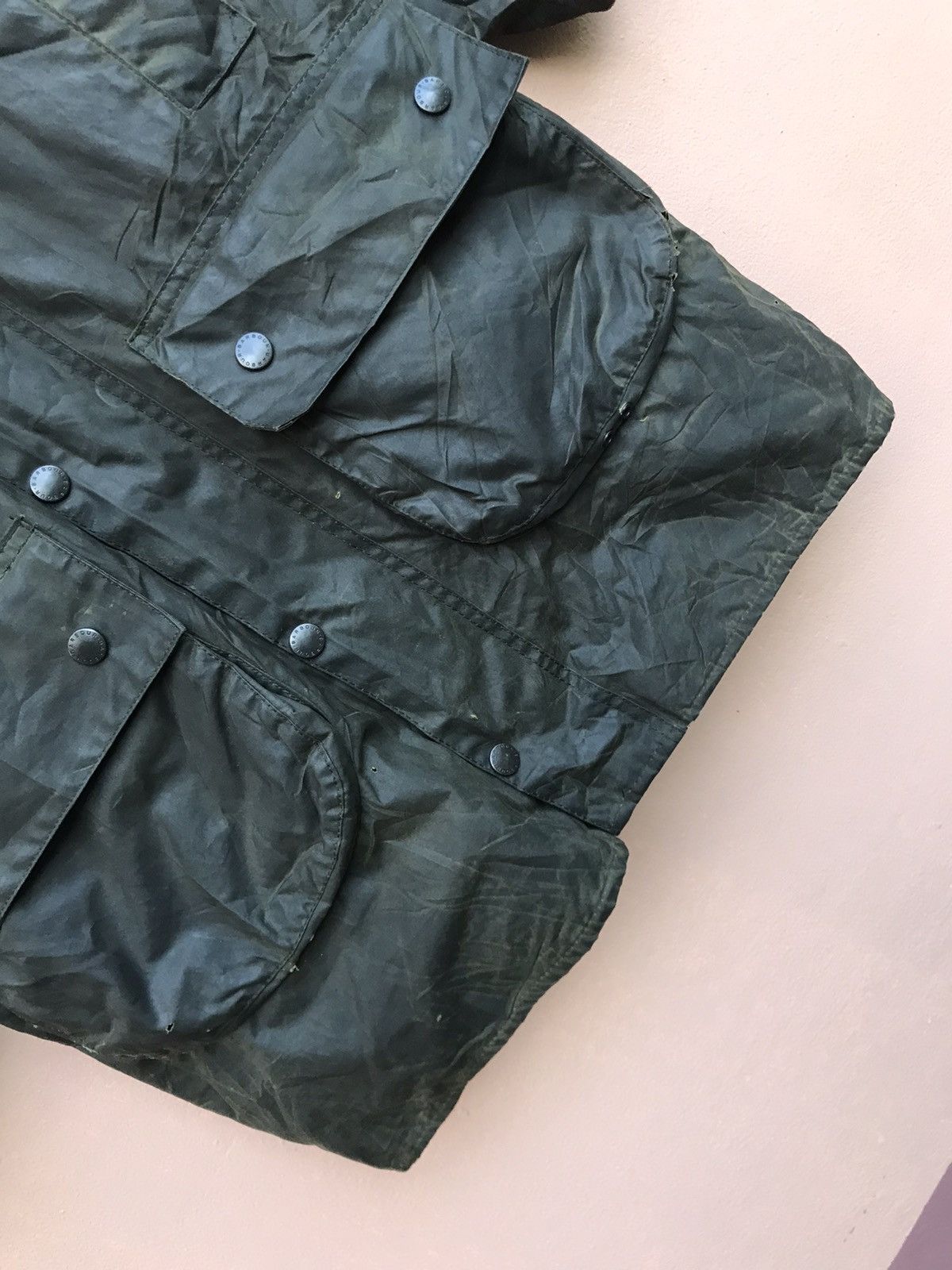 Barbour Barbour A123 Gamefair Acrylic Lining Wax Jacket Size US M / EU 48-50 / 2 - 4 Thumbnail