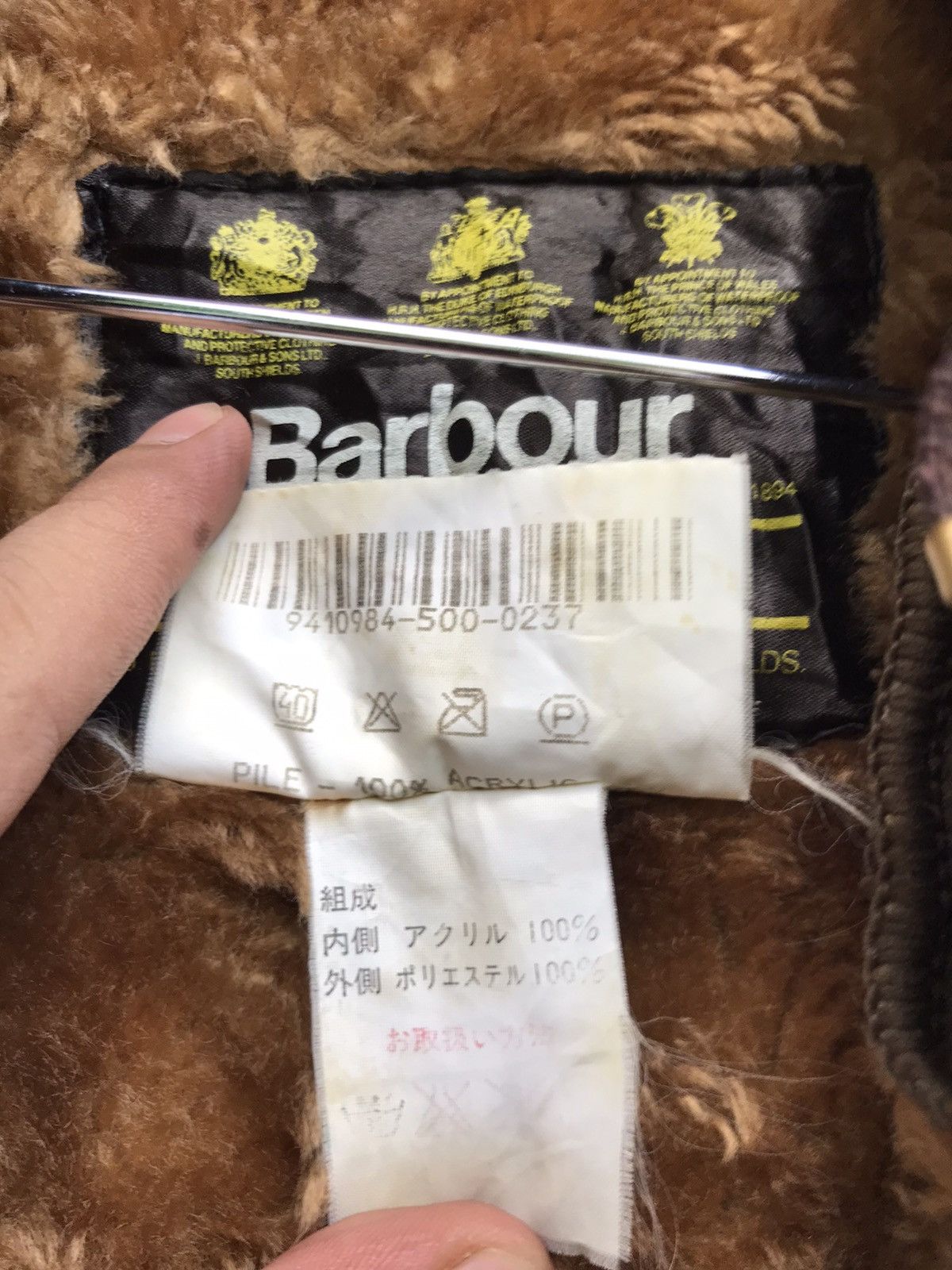 Barbour Barbour A123 Gamefair Acrylic Lining Wax Jacket Size US M / EU 48-50 / 2 - 22 Thumbnail