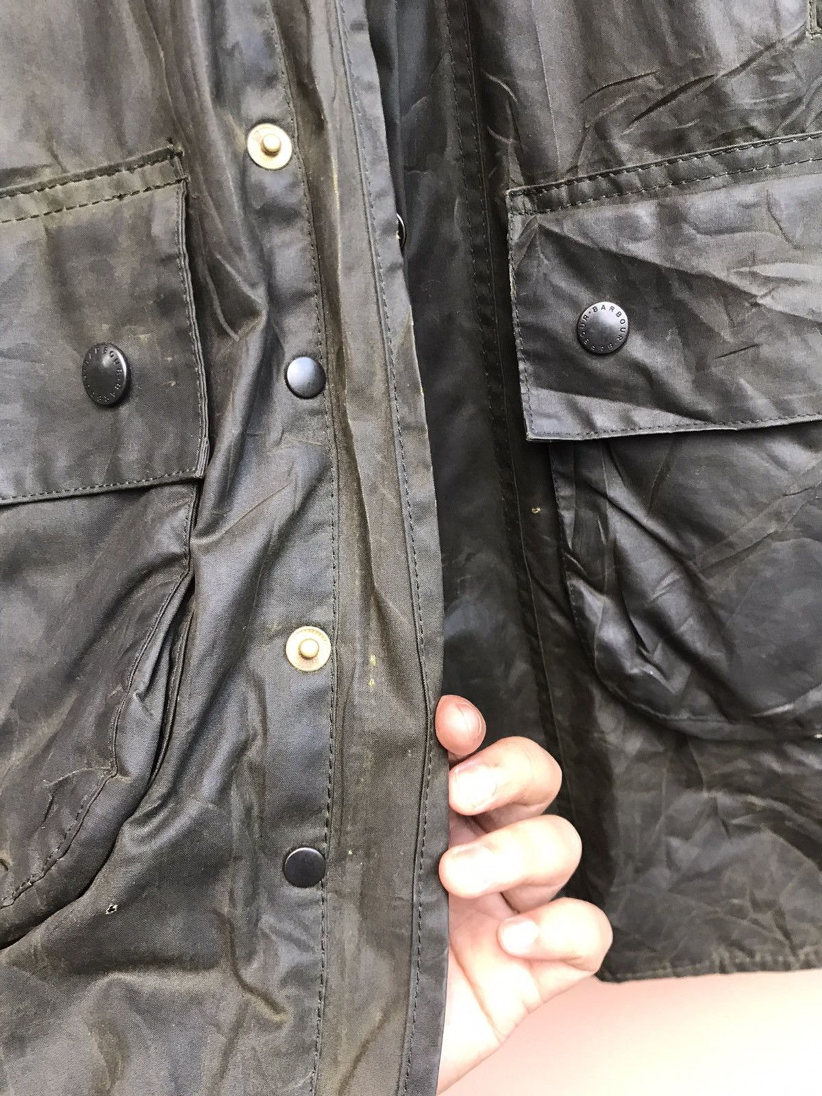 Barbour Barbour A123 Gamefair Acrylic Lining Wax Jacket Size US M / EU 48-50 / 2 - 20 Thumbnail