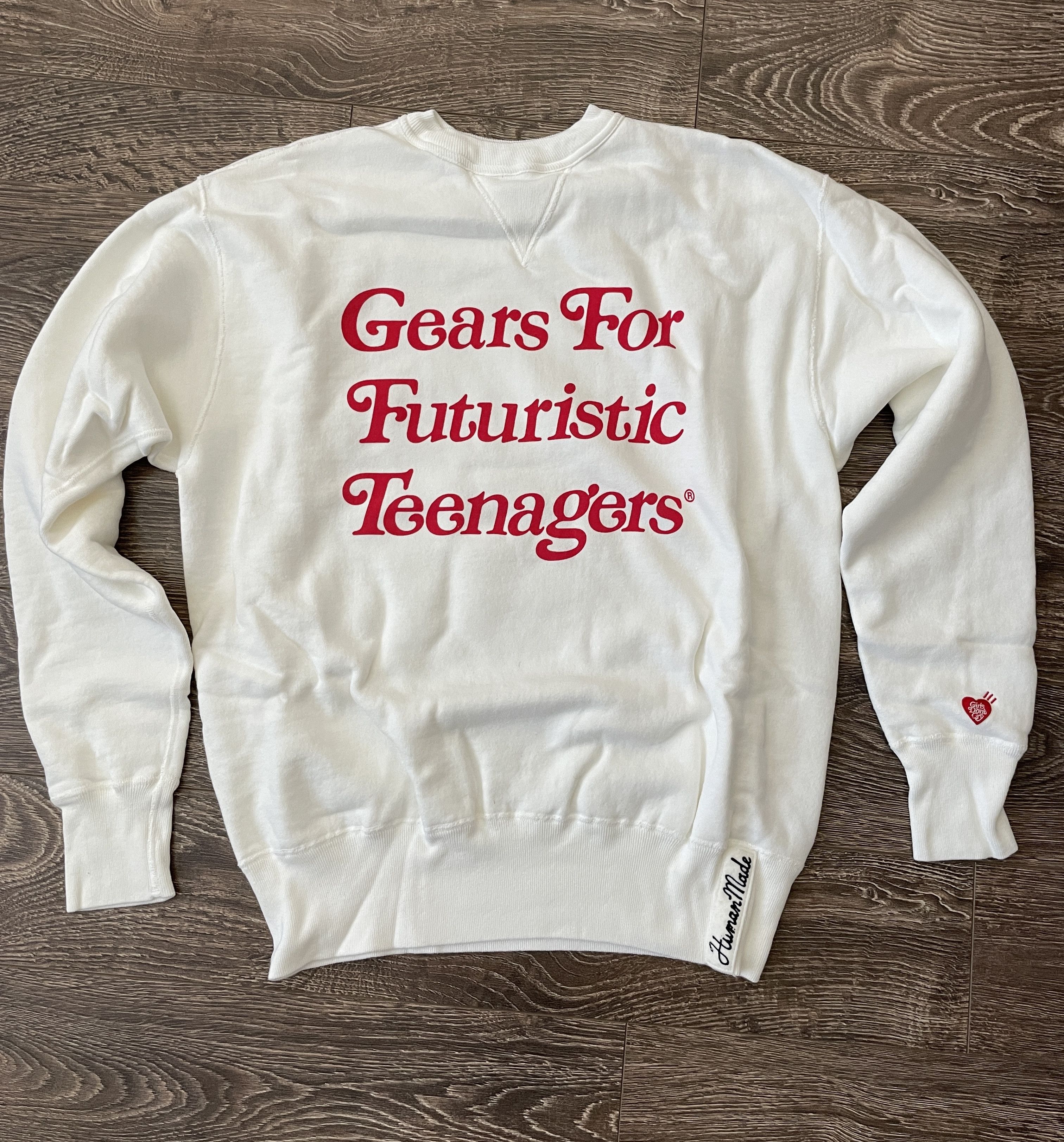 23SS Human Made Girls Don’t Cry CREW NECK SWEATSHIRT HUMAN MADE × Girls Don't Cry – HUMAN MADE Inc.