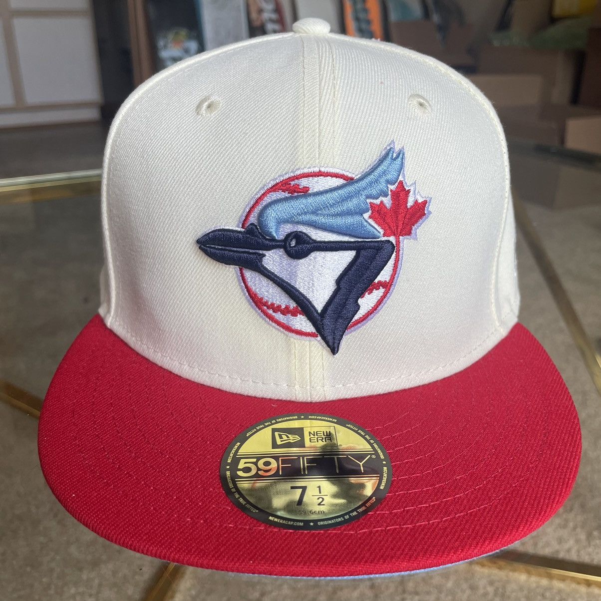 New Era 7 1/2 Toronto Blue Jays sportsworld165 independence day Size ONE SIZE - 3 Thumbnail