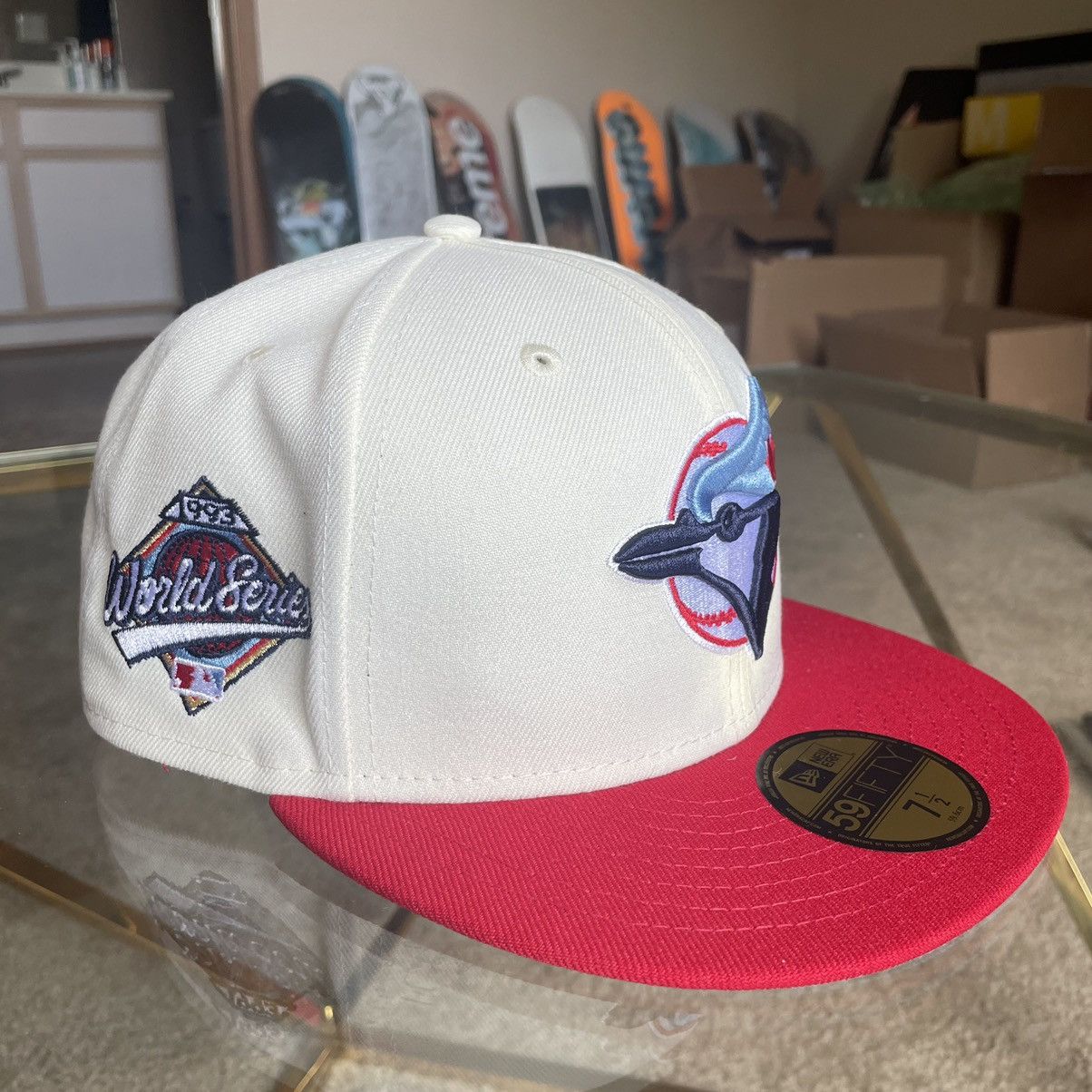 New Era 7 1/2 Toronto Blue Jays sportsworld165 independence day Size ONE SIZE - 4 Thumbnail