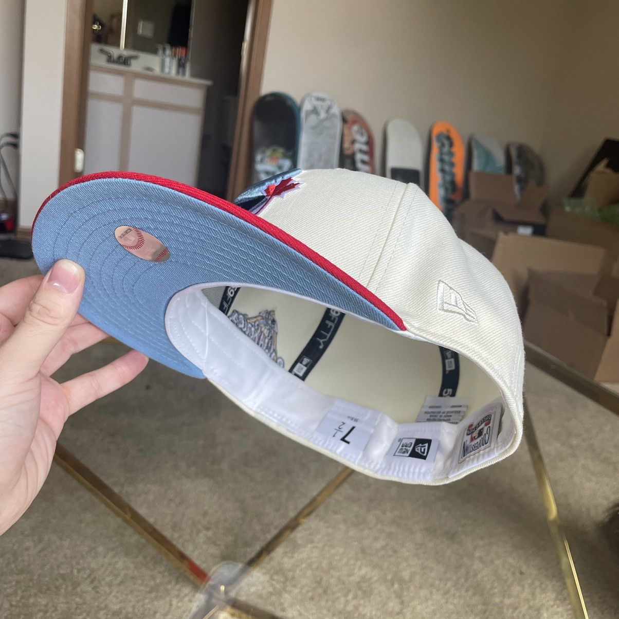 New Era 7 1/2 Toronto Blue Jays sportsworld165 independence day Size ONE SIZE - 6 Thumbnail