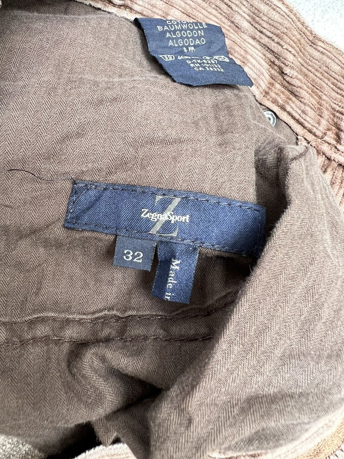 Ermenegildo Zegna Vintage Zegna Sport Corduroy Jeans Size US 32 / EU 48 - 15 Thumbnail