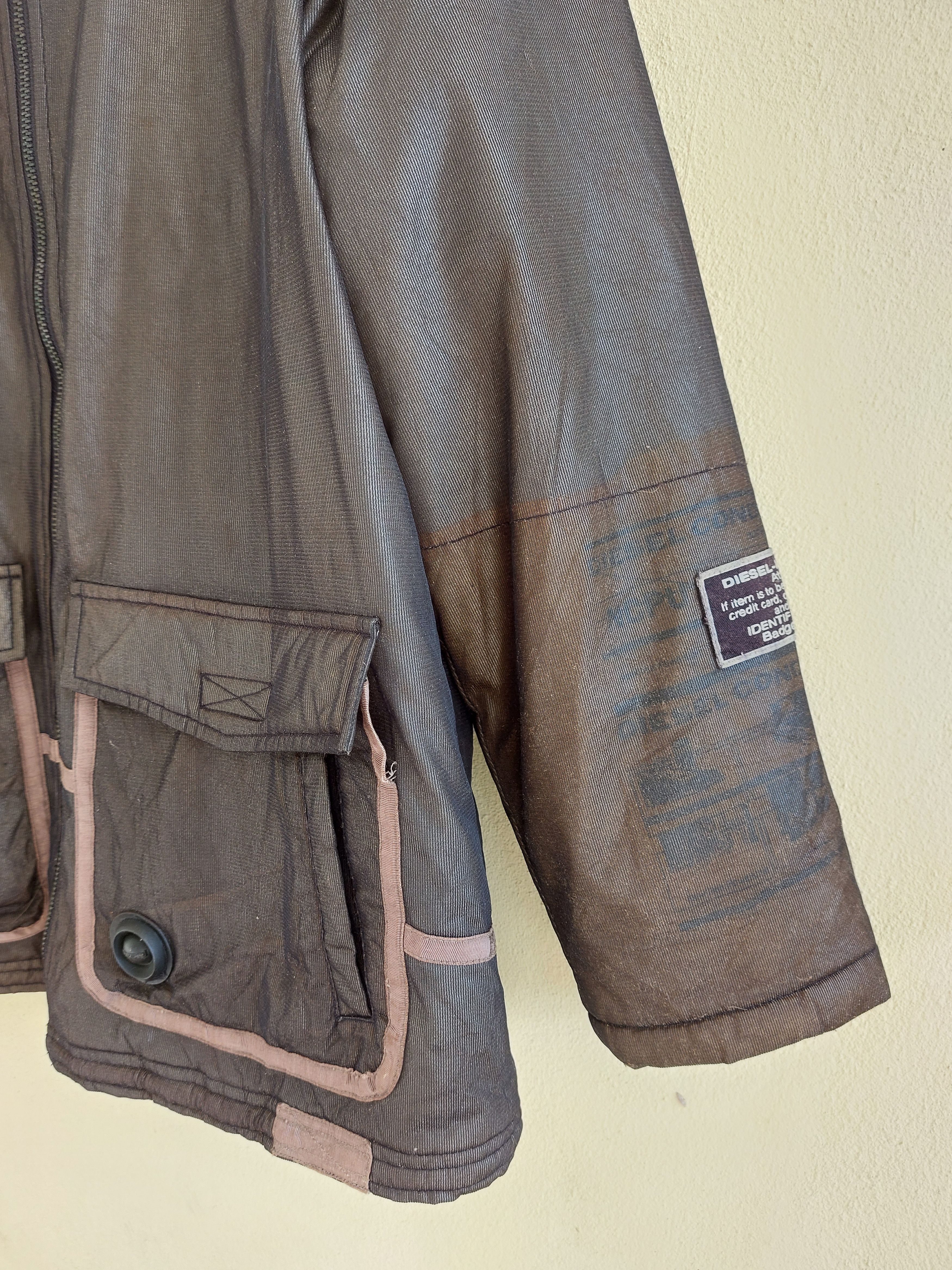 Diesel DIESEL hoodie puffer jacket styled worker Size US M / EU 48-50 / 2 - 4 Thumbnail