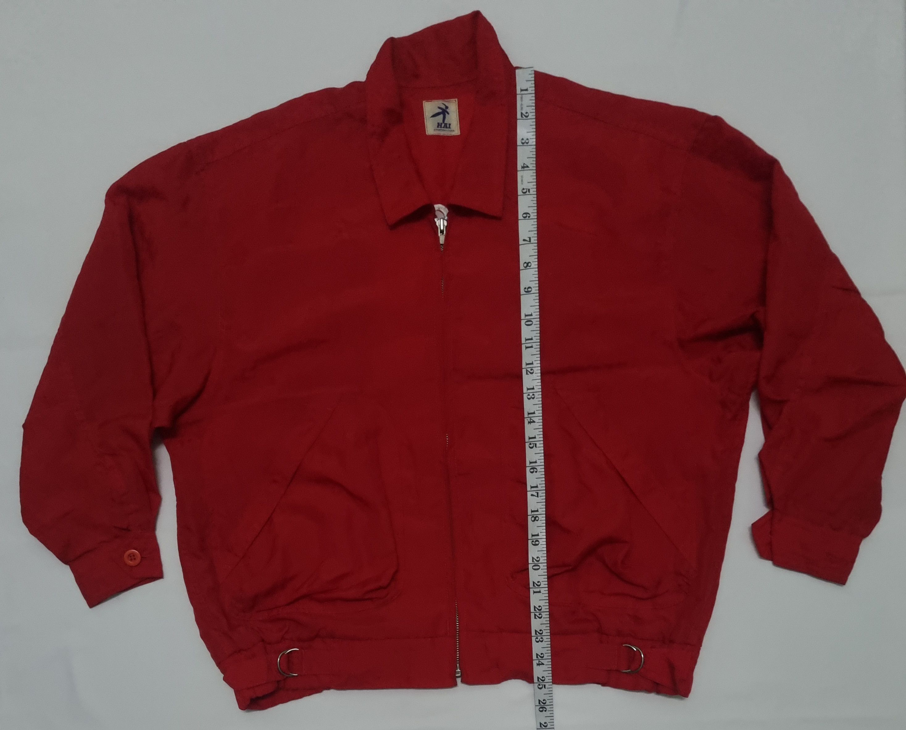 Designer × Hai Sporting Gear × Issey Miyake Hai Sporting Gear By Issey Miyake Red Jacket Size US L / EU 52-54 / 3 - 4 Thumbnail