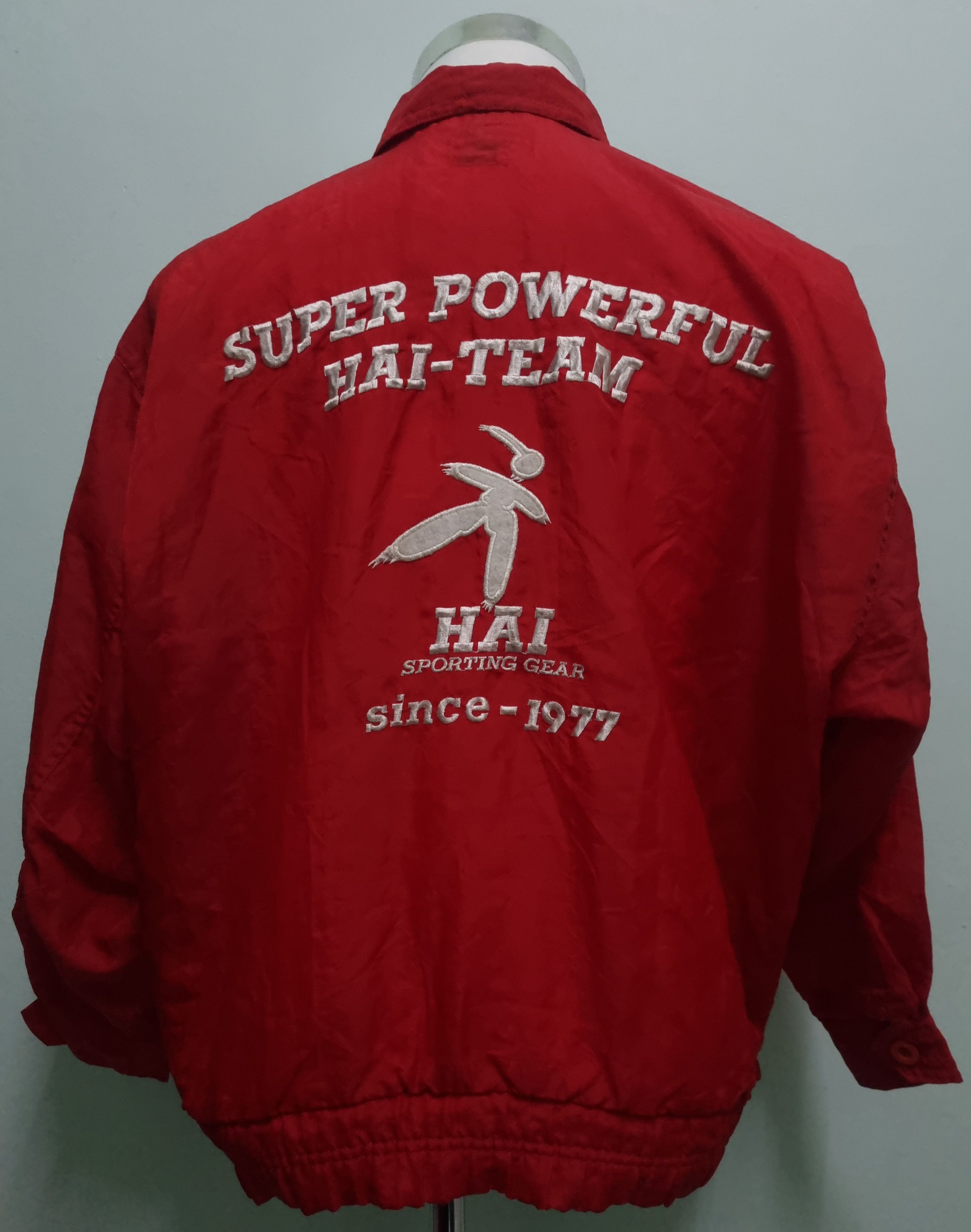 Designer × Hai Sporting Gear × Issey Miyake Hai Sporting Gear By Issey Miyake Red Jacket Size US L / EU 52-54 / 3 - 1 Thumbnail