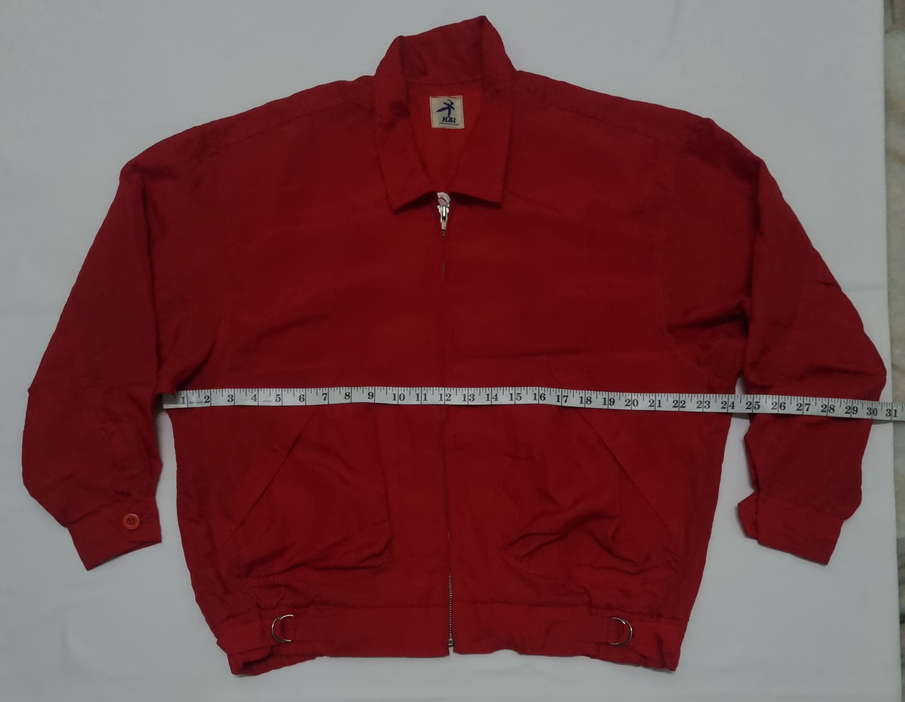 Designer × Hai Sporting Gear × Issey Miyake Hai Sporting Gear By Issey Miyake Red Jacket Size US L / EU 52-54 / 3 - 3 Thumbnail
