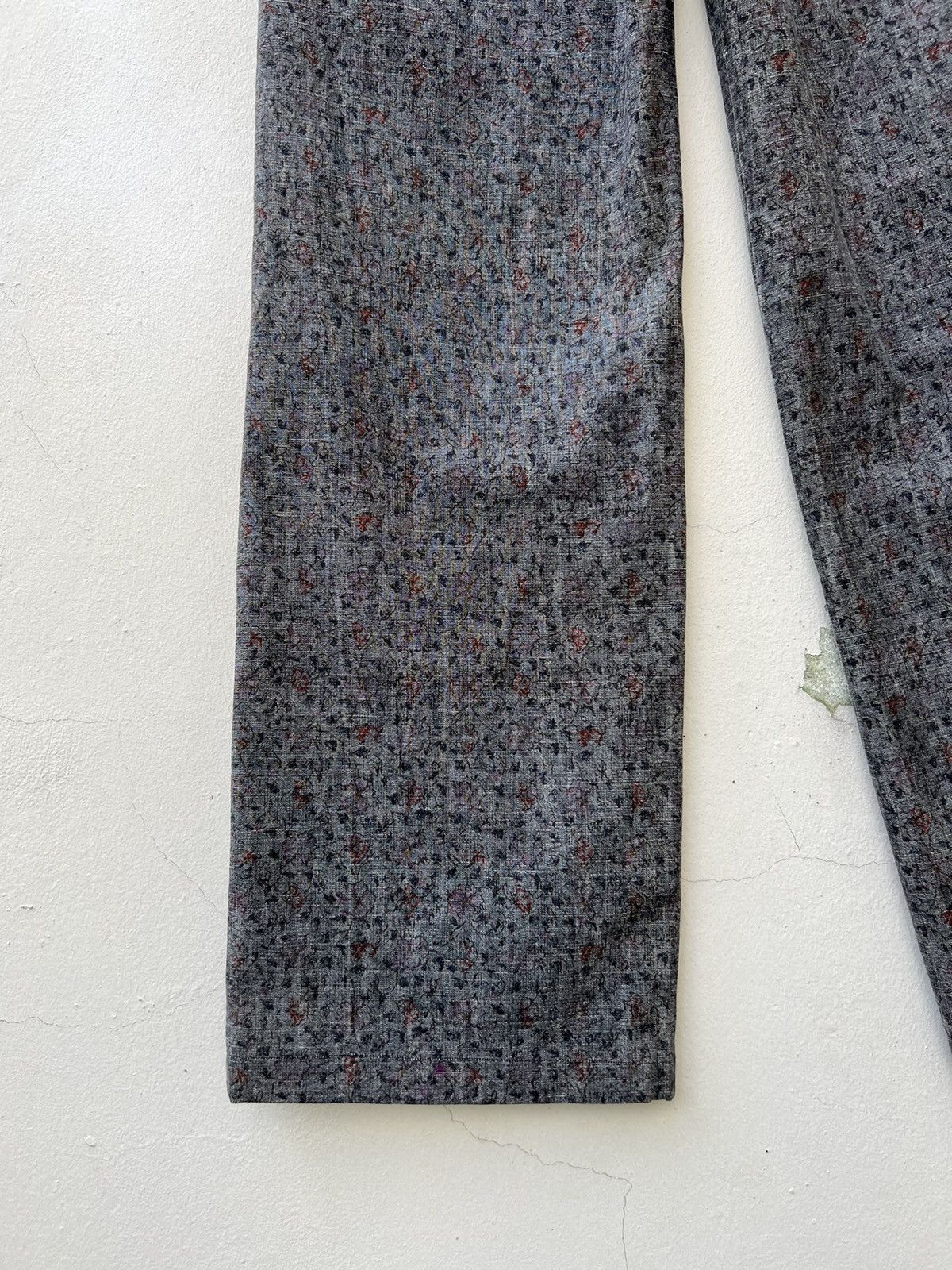 gomme Vintage Gomme Japan Westerner Flowery Wide Leg Jeans Size US 29 - 12 Thumbnail