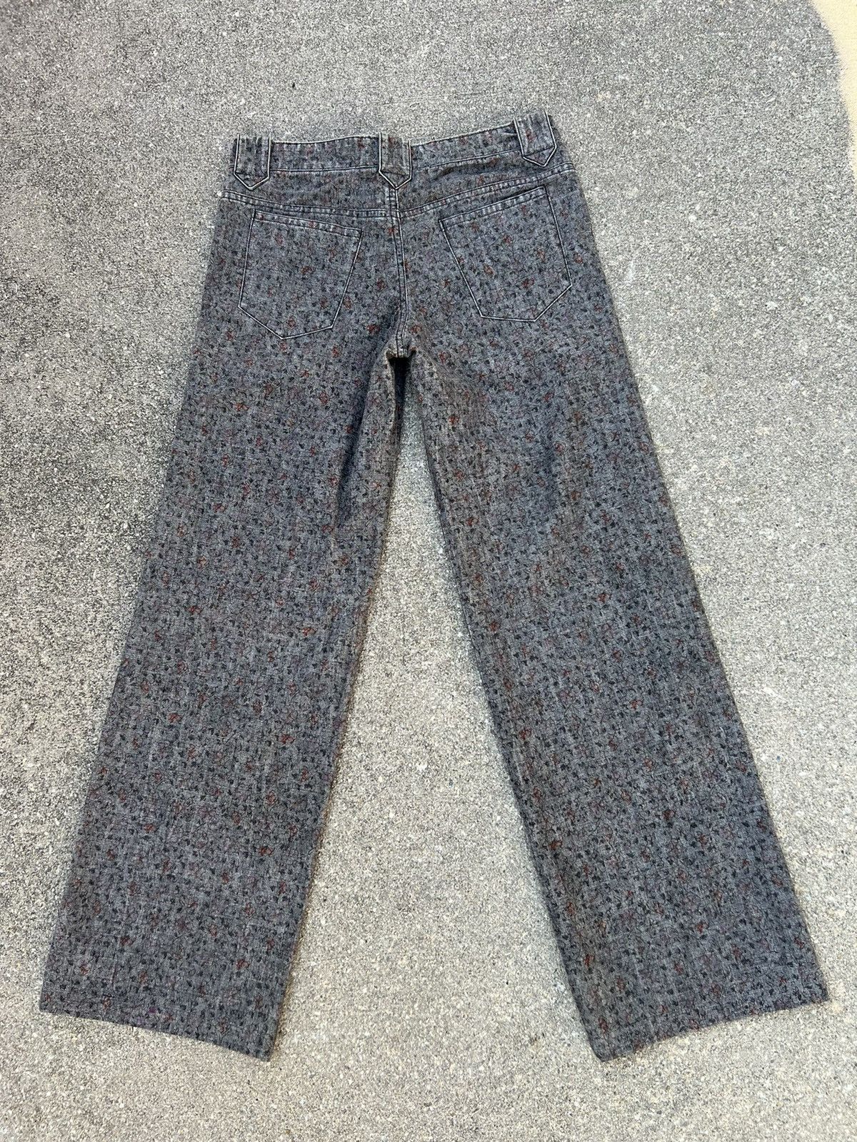 gomme Vintage Gomme Japan Westerner Flowery Wide Leg Jeans Size US 29 - 2 Thumbnail