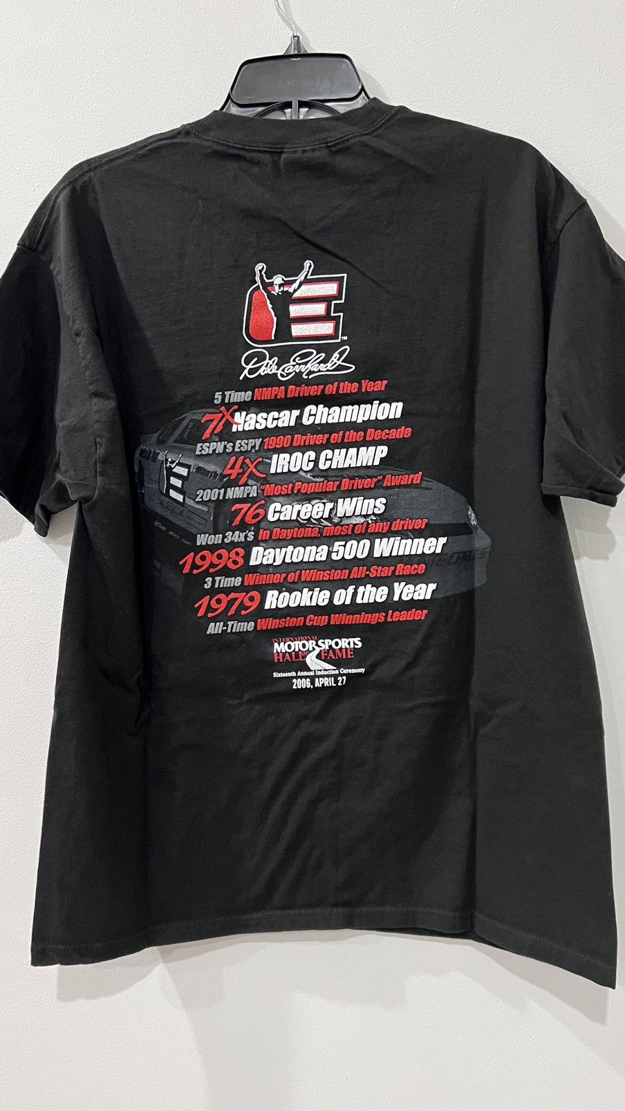 NASCAR × Vintage ‘06 Dale Earnhardt Int’l Motor Sport Hall of Fame Size L Size US L / EU 52-54 / 3 - 4 Thumbnail