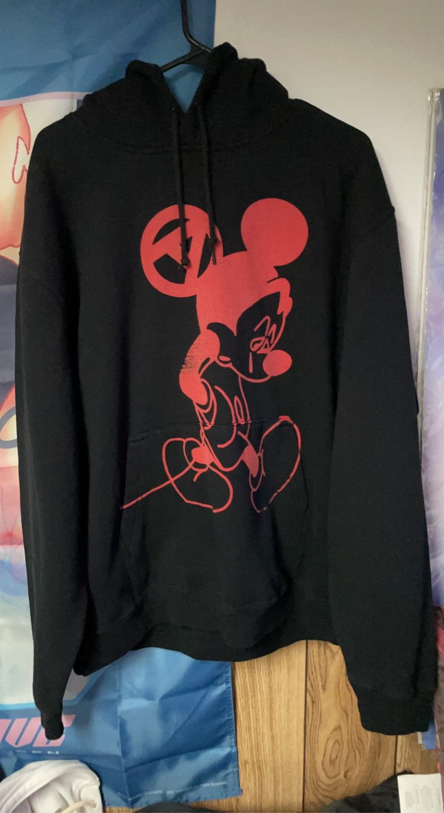 Outlet Life is War Lonesome Mickey Hoodie Mitch Modes