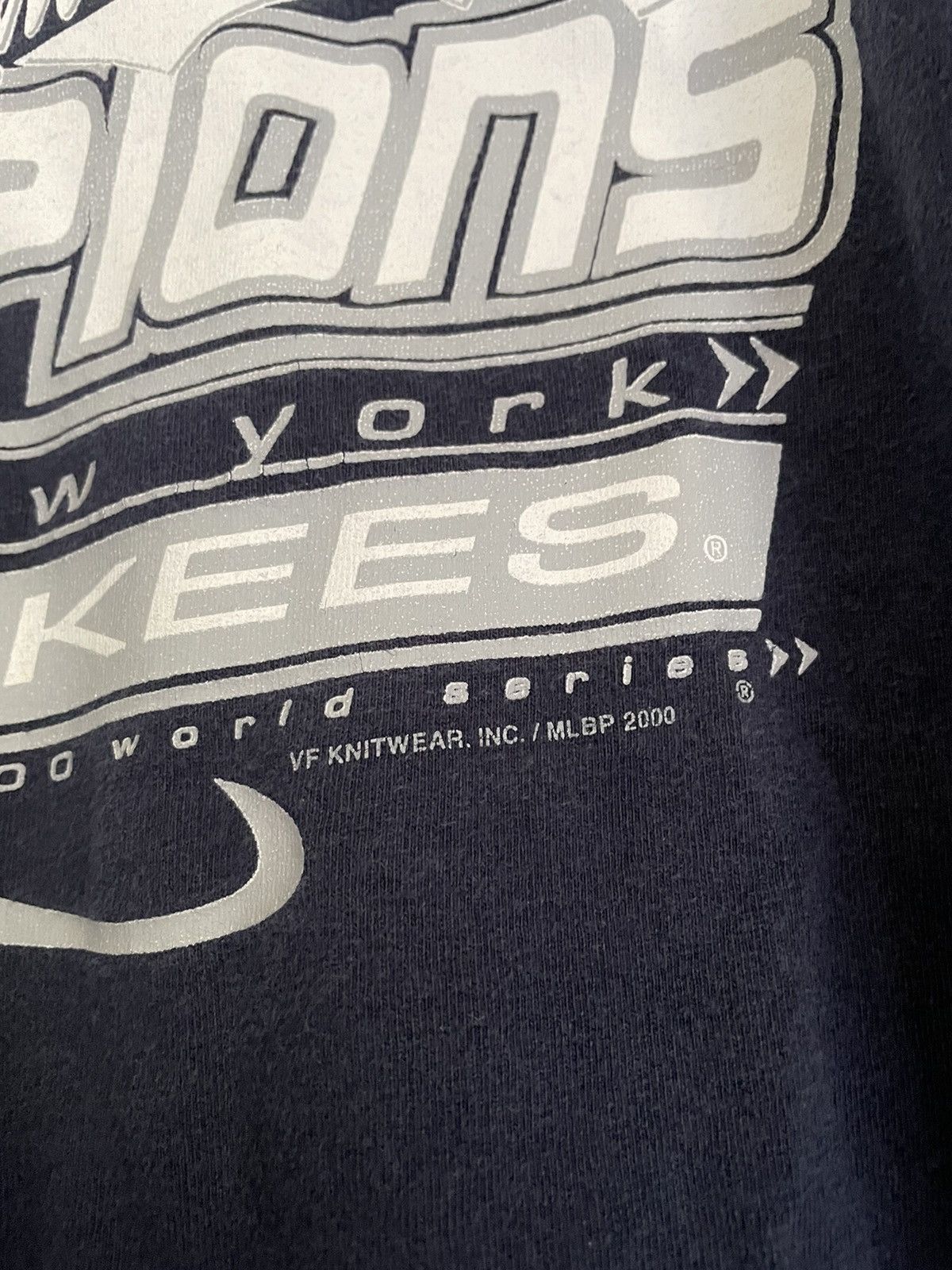 CSA 2000 New York Yankees World Series Tee Size US XL / EU 56 / 4 - 3 Thumbnail