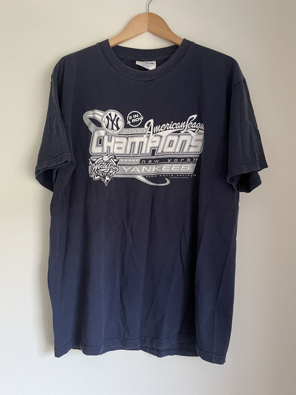 CSA 2000 New York Yankees World Series Tee Size US XL / EU 56 / 4 - 1 Thumbnail