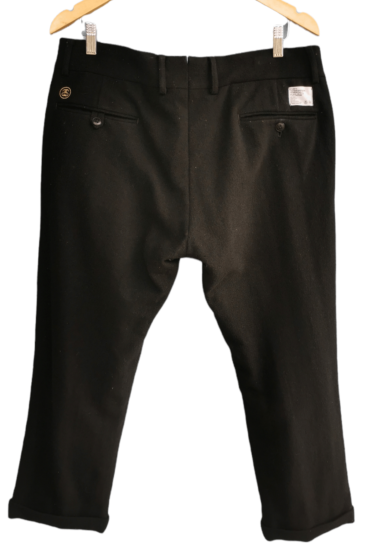 Bedwin & The Heartbreakers N°3 Stussy & The Heartbreakers 3q Wool Trouser Size US 38 / EU 54 - 2 Thumbnail
