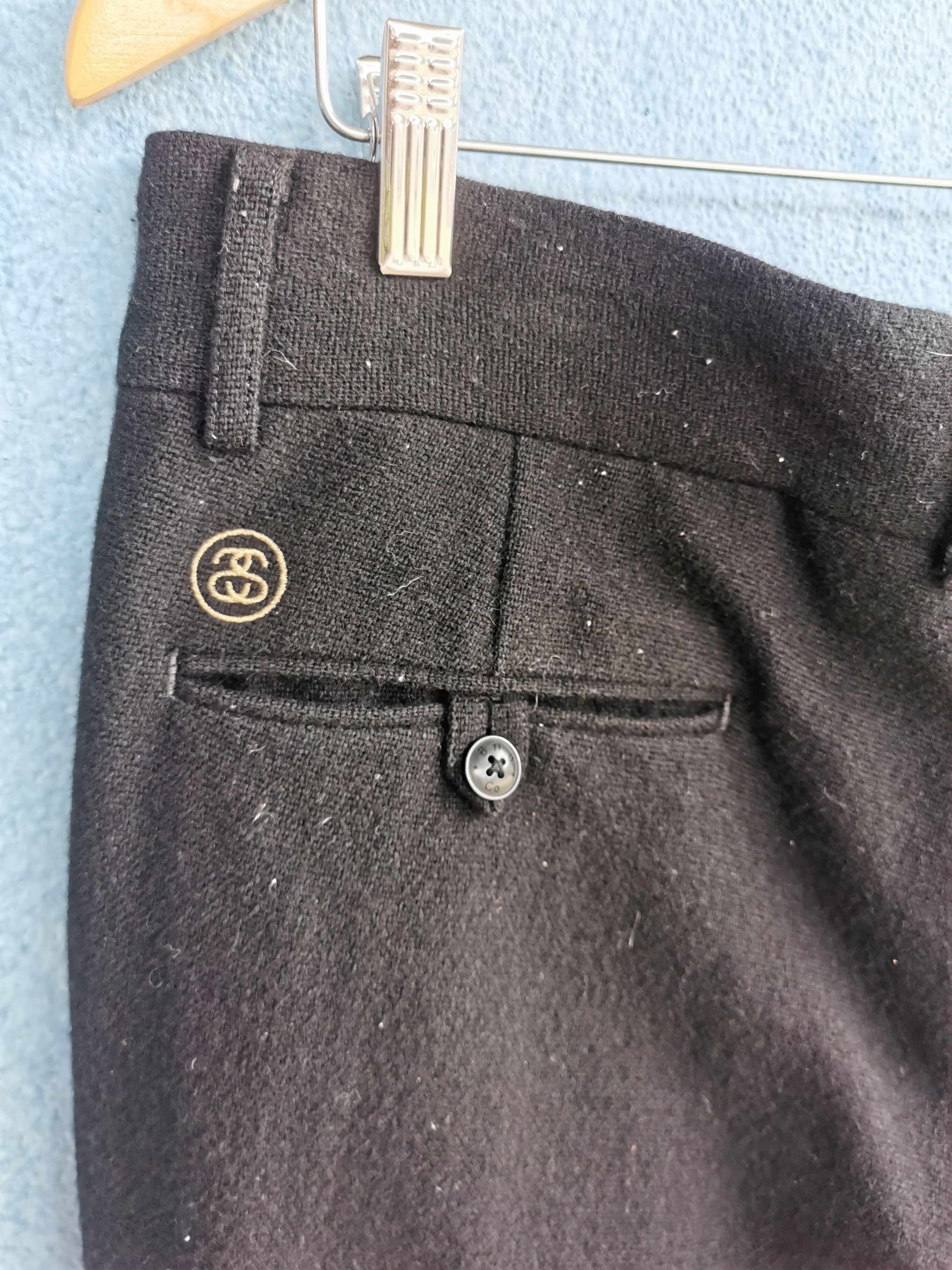 Bedwin & The Heartbreakers N°3 Stussy & The Heartbreakers 3q Wool Trouser Size US 38 / EU 54 - 4 Thumbnail
