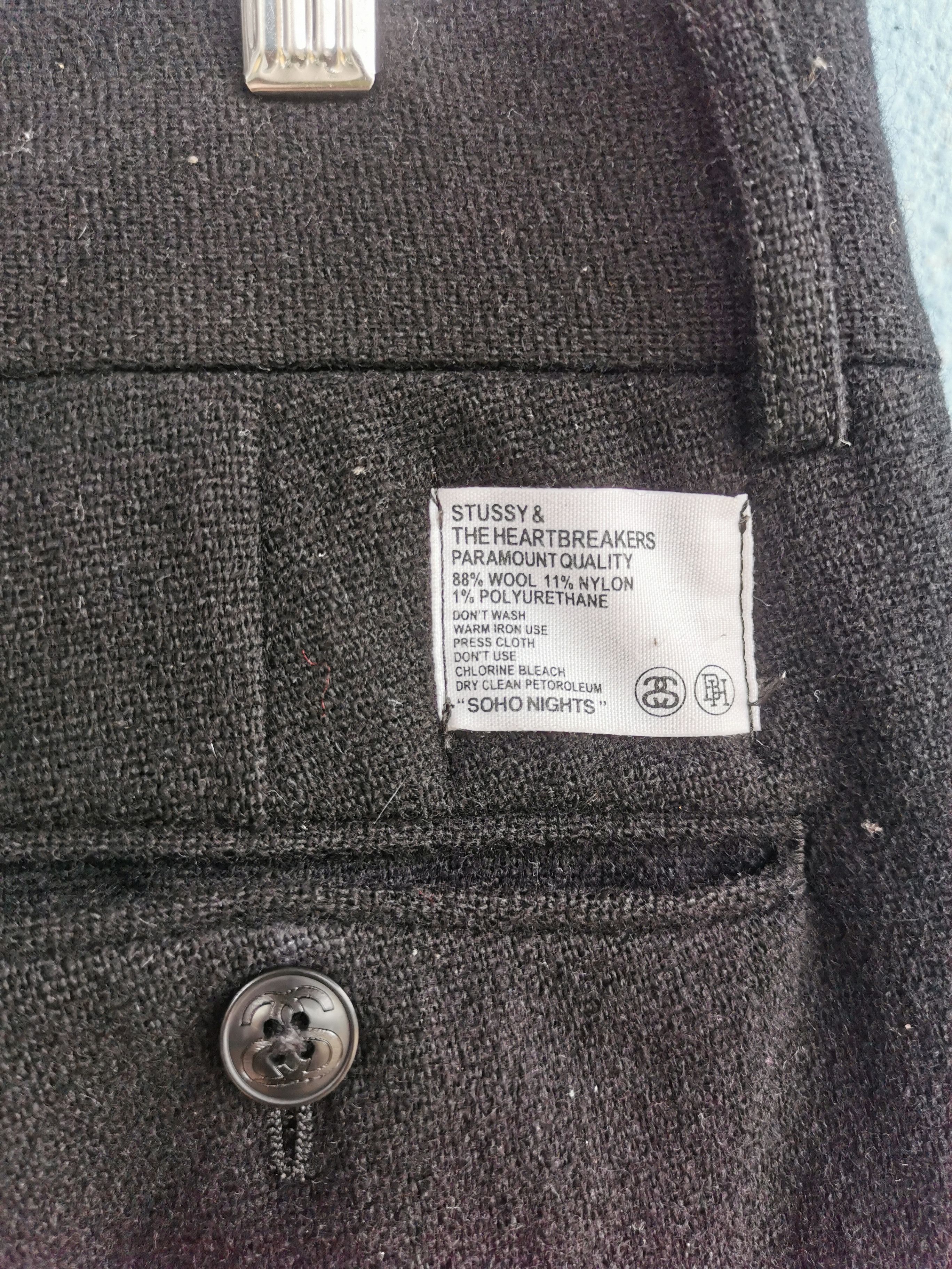 Bedwin & The Heartbreakers N°3 Stussy & The Heartbreakers 3q Wool Trouser Size US 38 / EU 54 - 5 Thumbnail