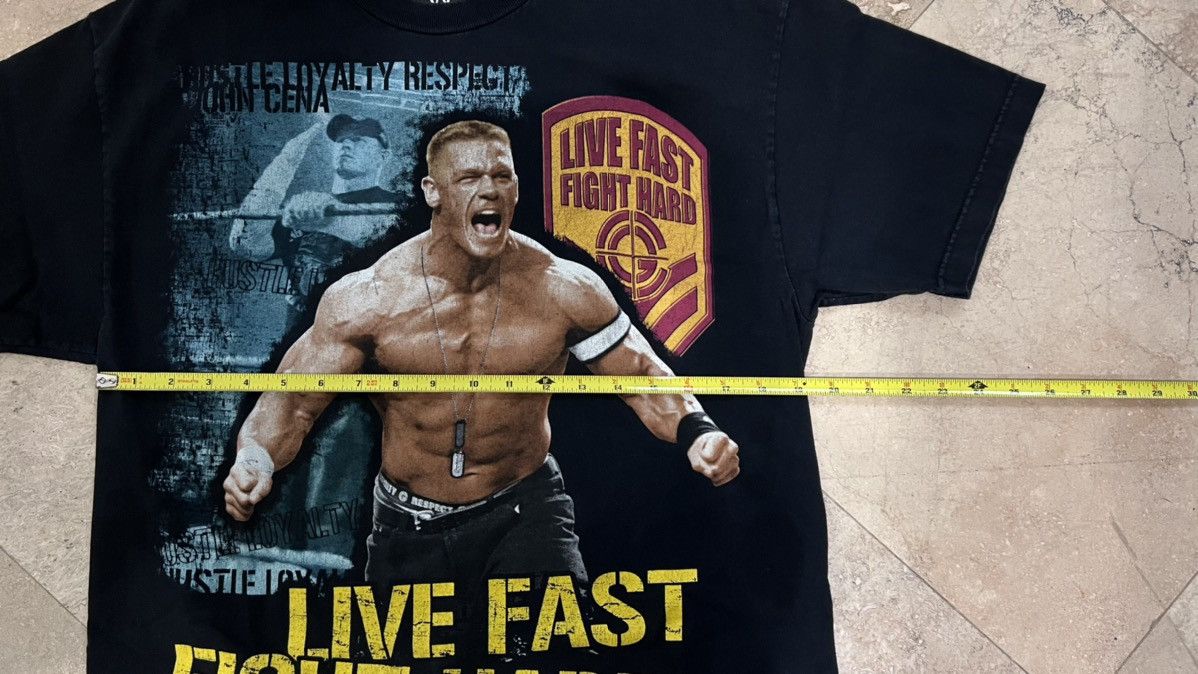 Vintage WWE Jhon Cena Live Fast Fight Hard Size L Size US L / EU 52-54 / 3 - 2 Thumbnail