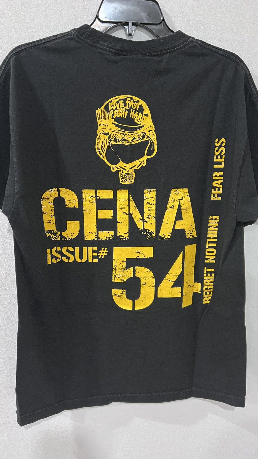 Vintage WWE Jhon Cena Live Fast Fight Hard Size L Size US L / EU 52-54 / 3 - 4 Thumbnail