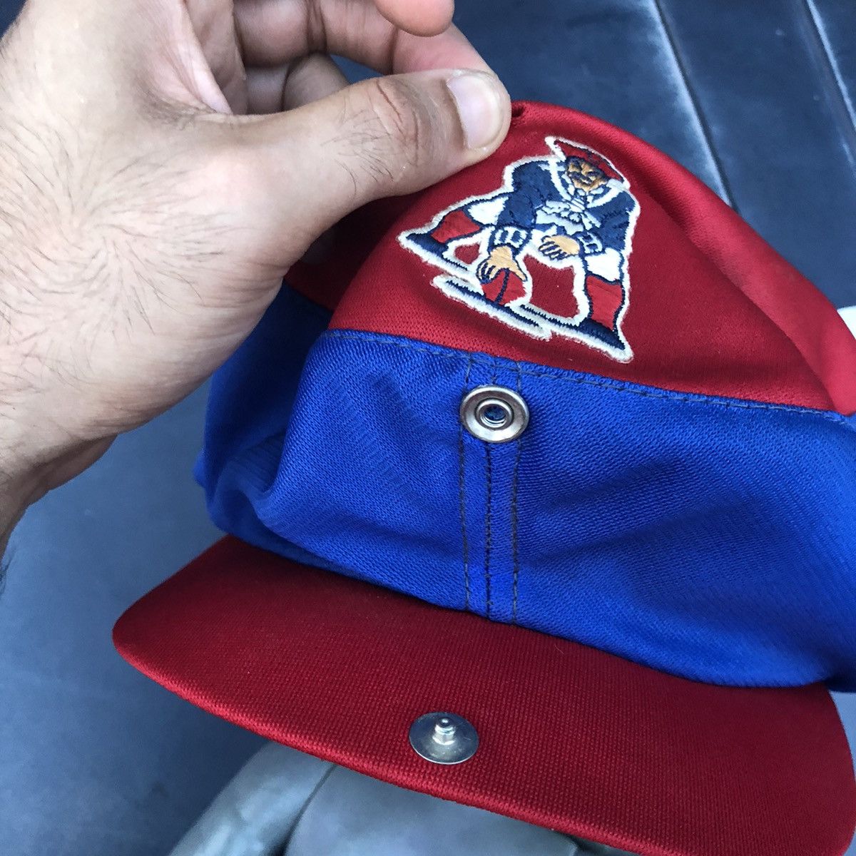 NFL × Vintage 80s Patriots Newsboy Cap Snapback Paper Boy Hat NFLfootball Size ONE SIZE - 5 Thumbnail