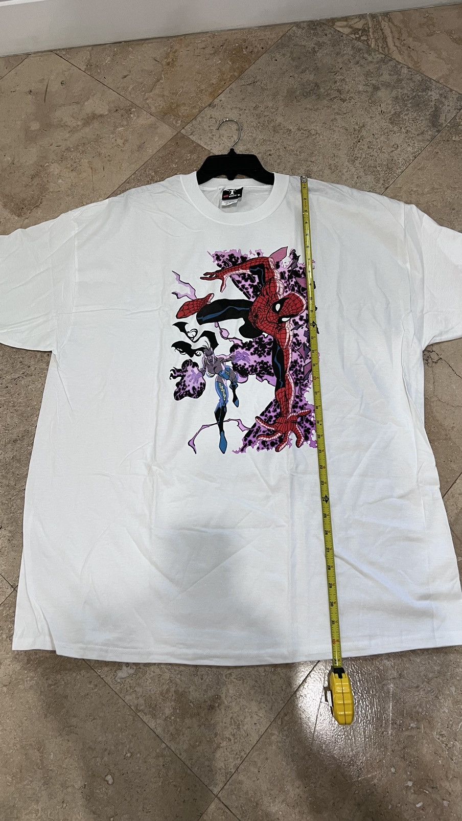 Marvel Comics × Vintage Graffiti/Marvel Spiderman TShirt Size 2XL Size US XXL / EU 58 / 5 - 3 Thumbnail