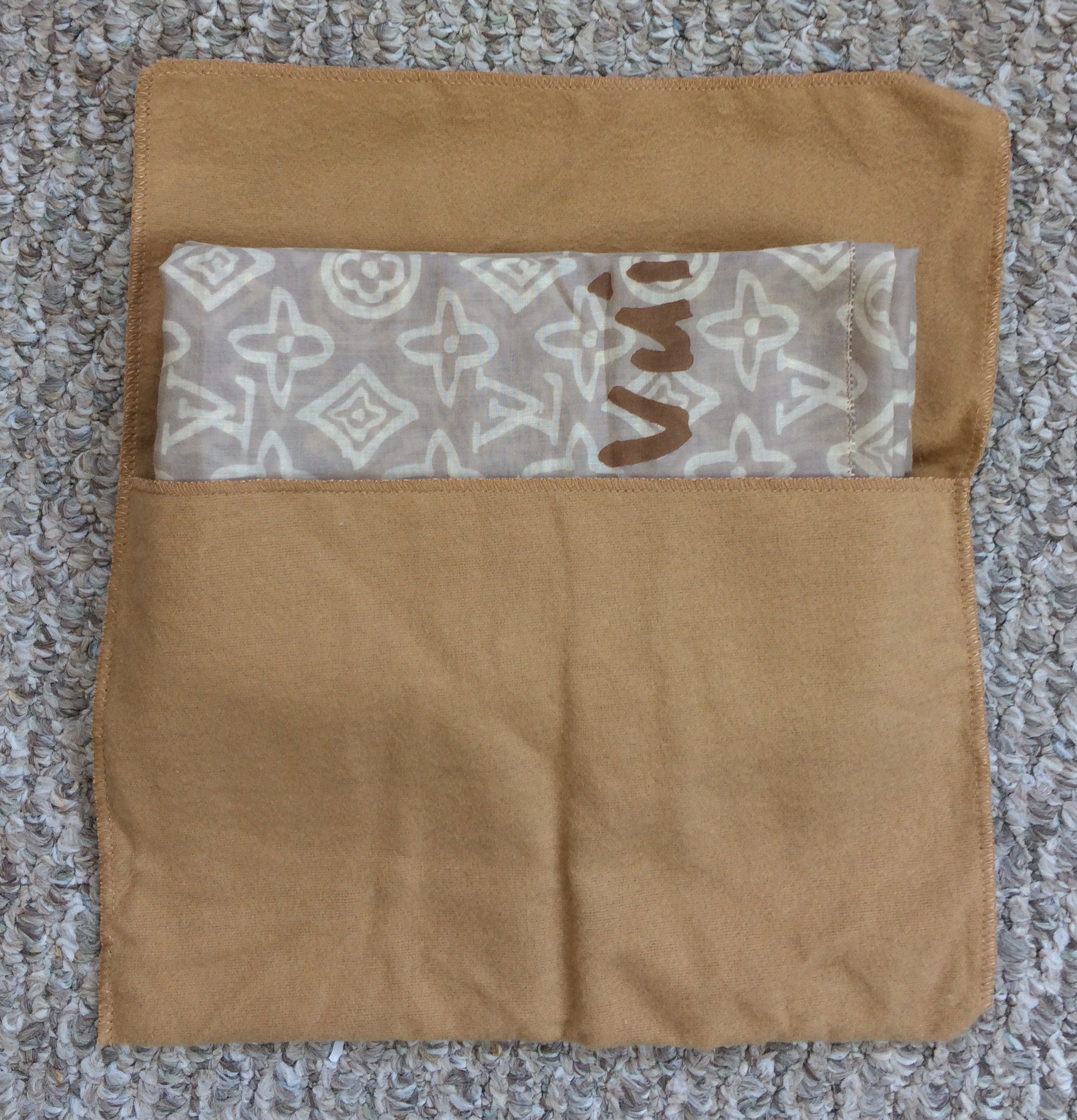 Louis Vuitton × Stephen Sprouse F/W 2008 Louis Vuitton x Sprouse Monogram Graffiti Scarf Size ONE SIZE - 8 Thumbnail