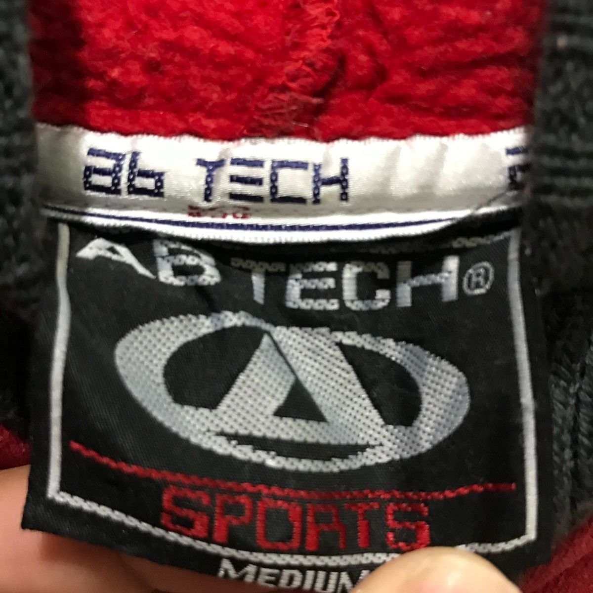 Japanese Brand × Vintage AB TECH Hoodie Size M Fits Size L Size US L / EU 52-54 / 3 - 8 Thumbnail