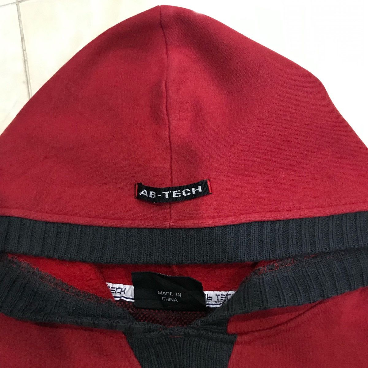 Japanese Brand × Vintage AB TECH Hoodie Size M Fits Size L Size US L / EU 52-54 / 3 - 11 Thumbnail