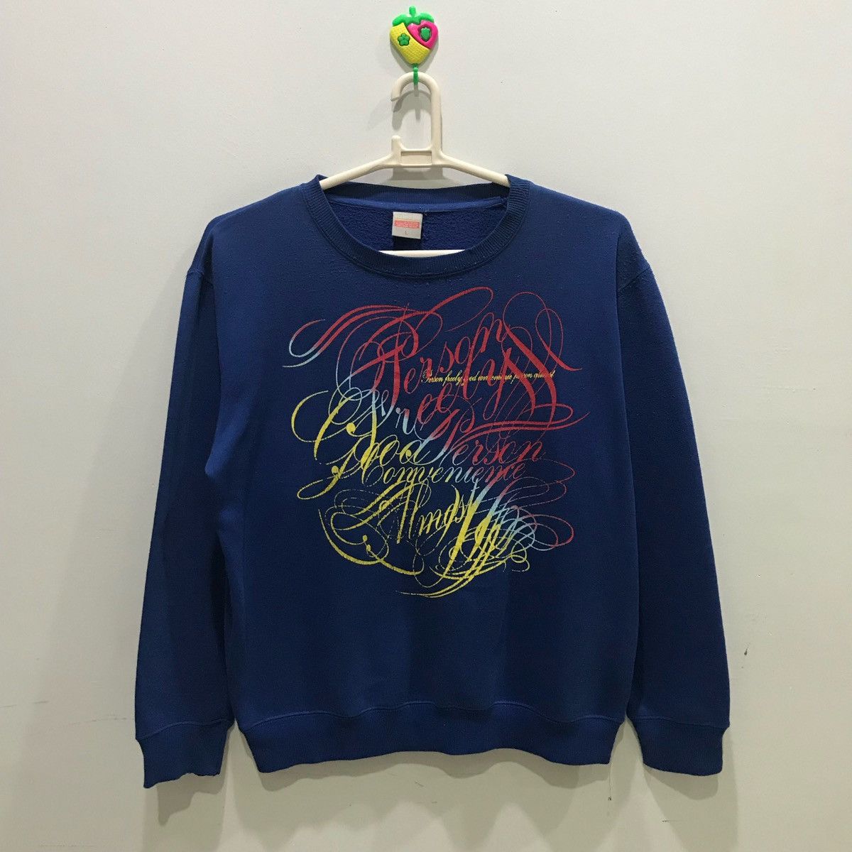 Japanese Brand × Vintage GOLD EXPERIENCE Sweatshirts Size L Fits Size XL nice design Size US XL / EU 56 / 4 - 1 Thumbnail