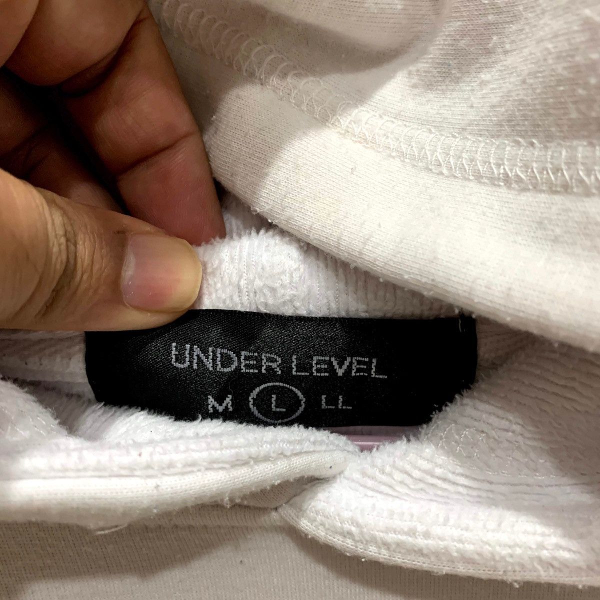 Japanese Brand × Vintage UNDER LEVEL Hoodie Size L Fits M Size US M / EU 48-50 / 2 - 2 Thumbnail