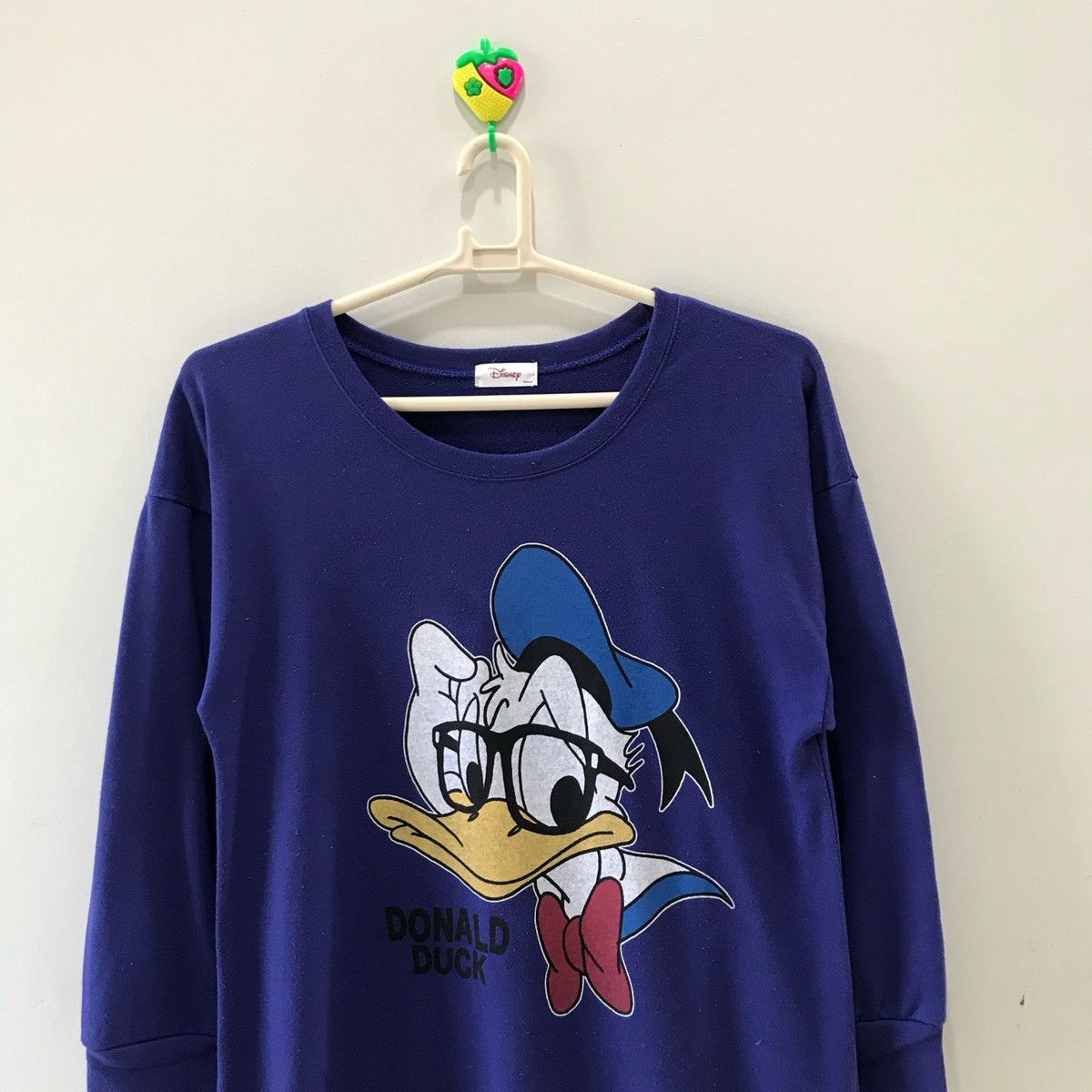 Cartoon Network × Disney × Japanese Brand DISNEY Sweatshirts DONALD DUCK Design Size 3L...Fits Size M Size US M / EU 48-50 / 2 - 2 Thumbnail