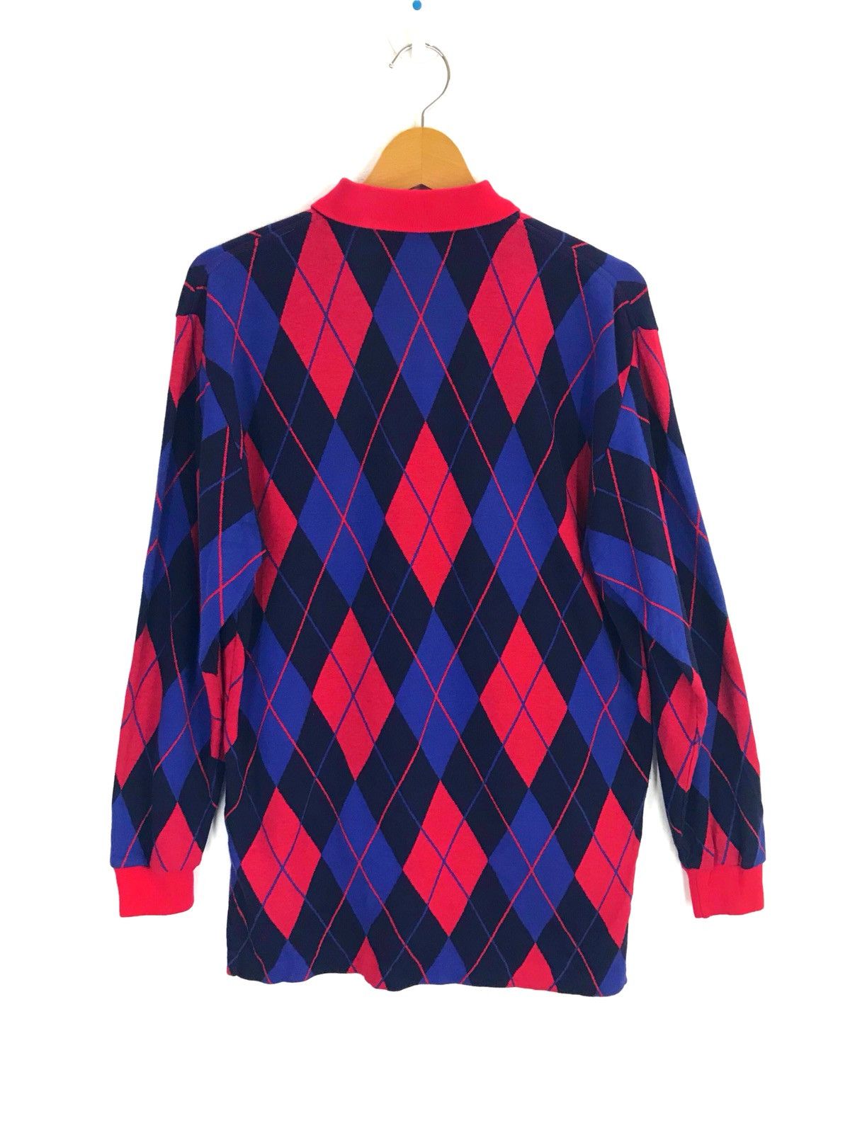 Polo Ralph Lauren Vintage 90s POLO RALPH LAUREN Diamond Multi Colour Shirt Size US M / EU 48-50 / 2 - 6 Thumbnail