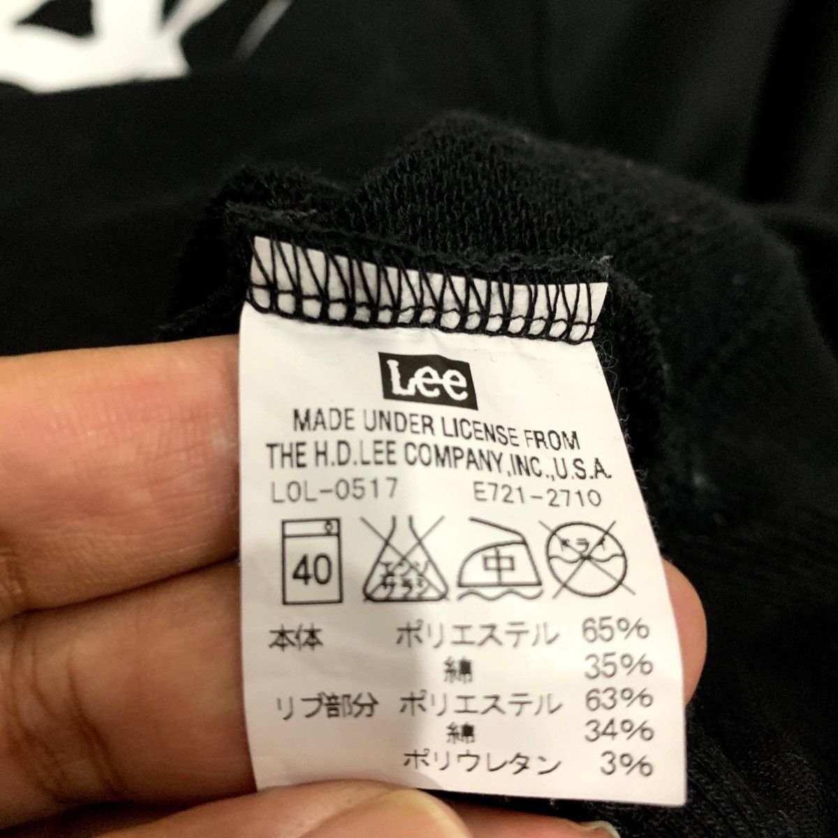Japanese Brand × Lee LEE hoodie Size L Fits S Size US S / EU 44-46 / 1 - 7 Thumbnail