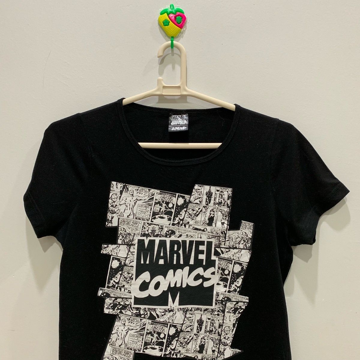 Japanese Brand × Marvel Comics × Vintage MARVEL COMICS ANAP Short Sleeve T-Shirt for Wonen fits M Size US M / EU 48-50 / 2 - 2 Thumbnail