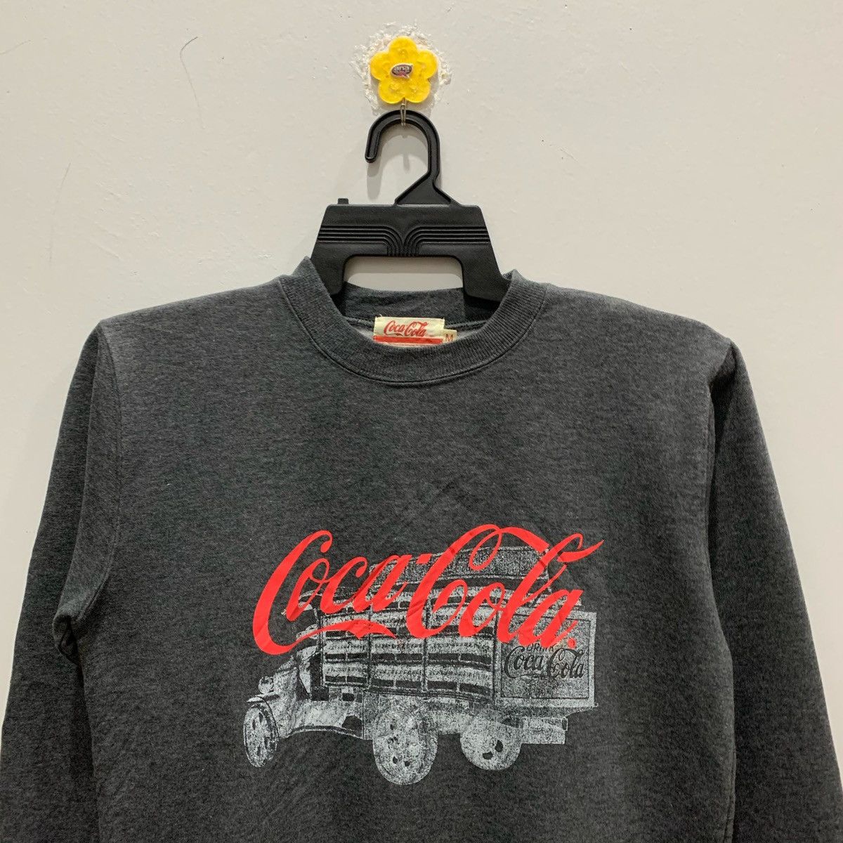 Coca Cola × Japanese Brand × Vintage COLA-COLA Sweatshirt Size M Fit S Size US S / EU 44-46 / 1 - 2 Thumbnail