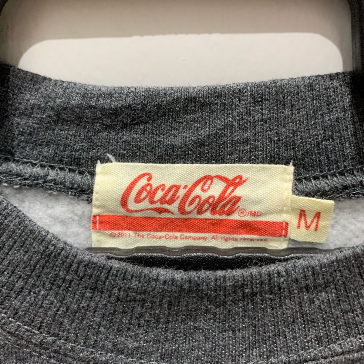 Coca Cola × Japanese Brand × Vintage COLA-COLA Sweatshirt Size M Fit S Size US S / EU 44-46 / 1 - 4 Thumbnail