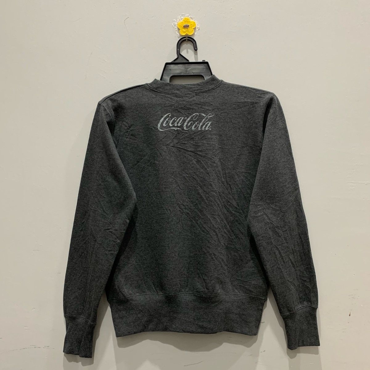 Coca Cola × Japanese Brand × Vintage COLA-COLA Sweatshirt Size M Fit S Size US S / EU 44-46 / 1 - 7 Thumbnail