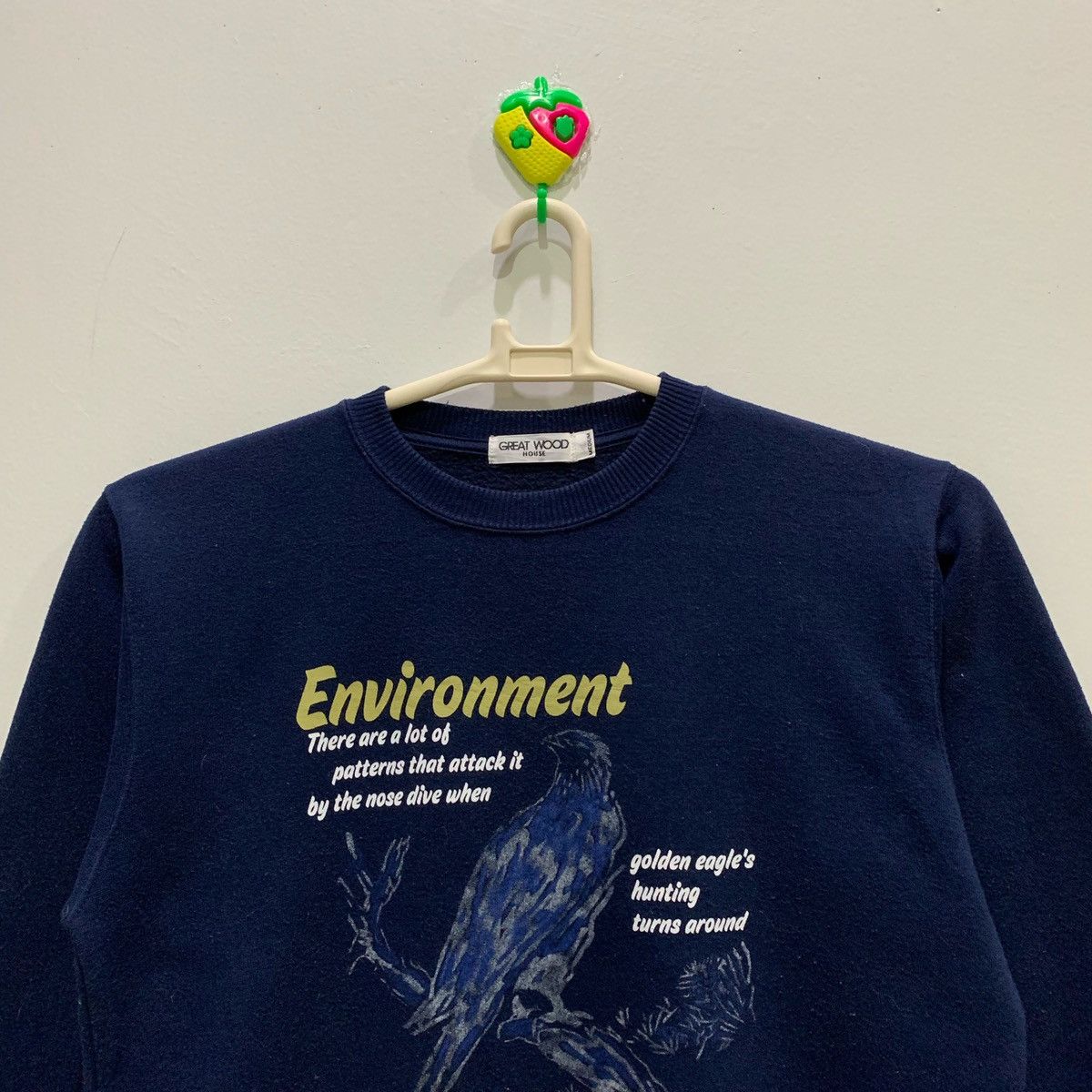 Japanese Brand × Vintage GREAT WOOD HOUSE Sweatshirts Size M Size US M / EU 48-50 / 2 - 2 Thumbnail