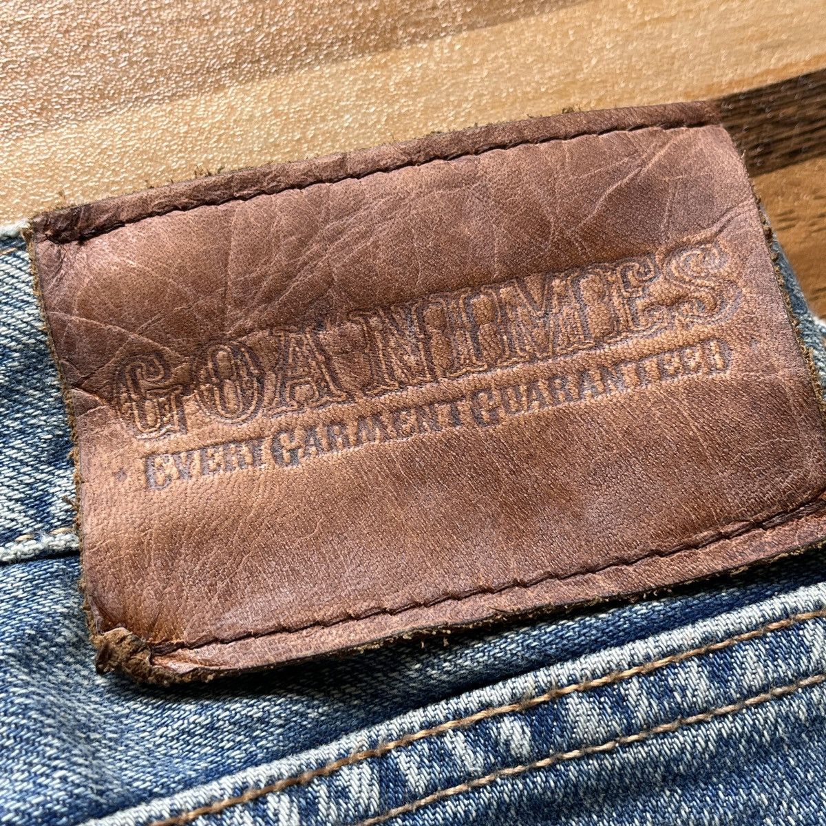 Japanese Brand GOA Redline Selvedge Denim Ripped Distressed Japan Size US 28 / EU 44 - 16 Thumbnail