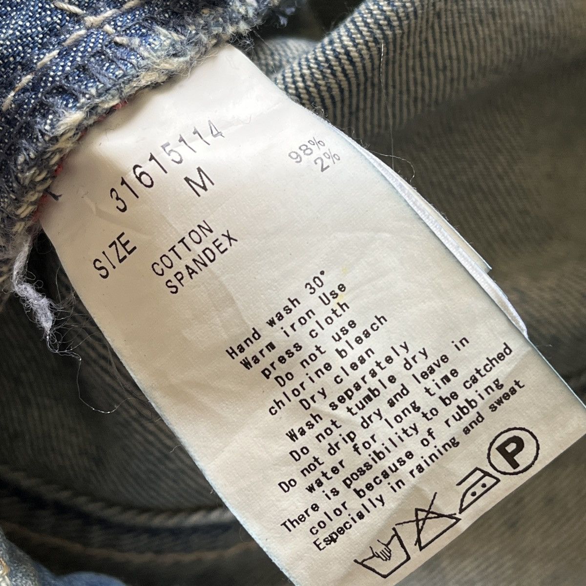 Japanese Brand GOA Redline Selvedge Denim Ripped Distressed Japan Size US 28 / EU 44 - 9 Thumbnail