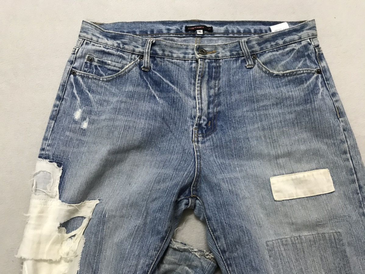 Other Japanese Brand Distressed&Pacthwork Denim Jeans Size 35-36 Size US 36 / EU 52 - 5 Thumbnail