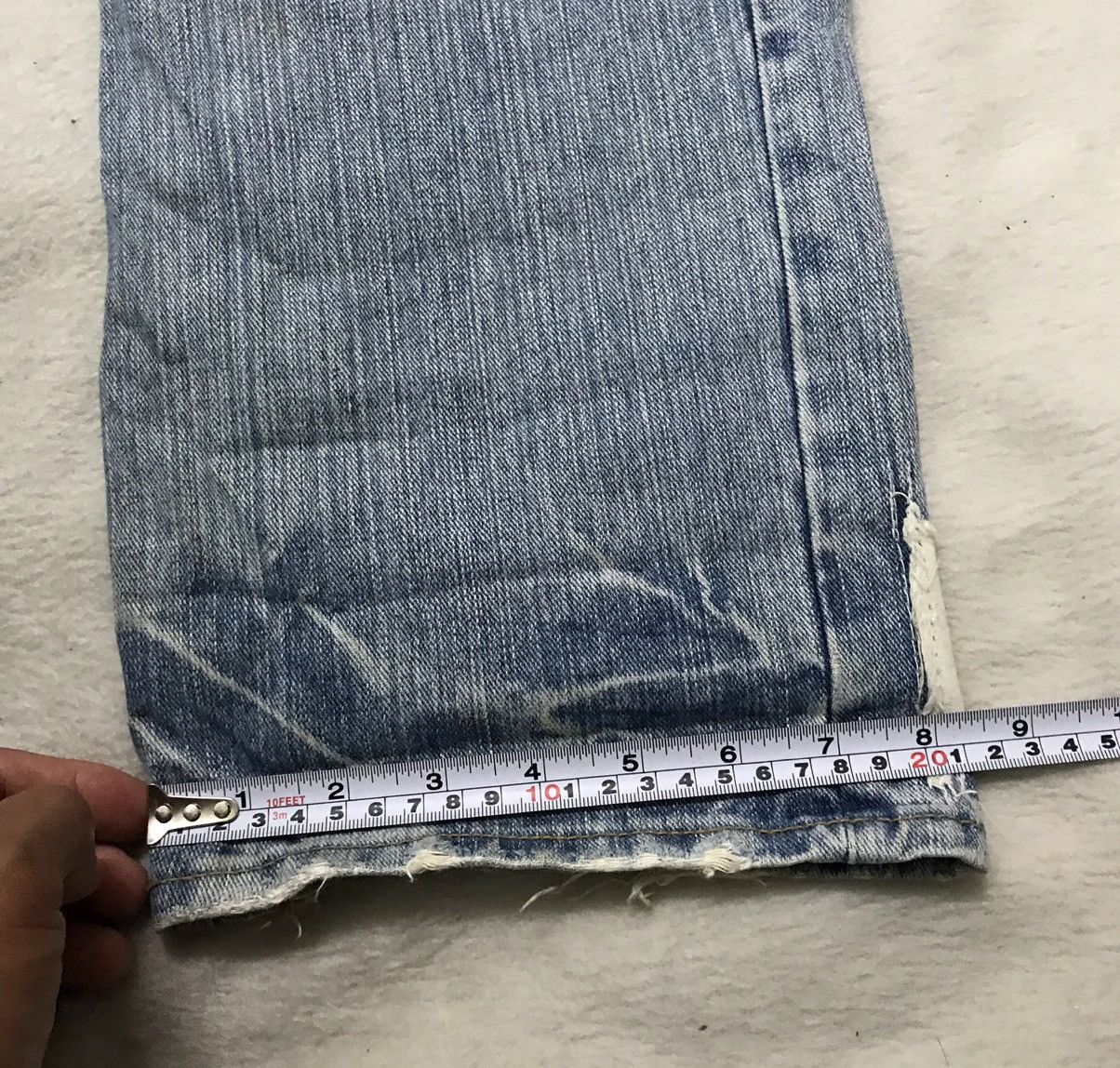Other Japanese Brand Distressed&Pacthwork Denim Jeans Size 35-36 Size US 36 / EU 52 - 14 Thumbnail