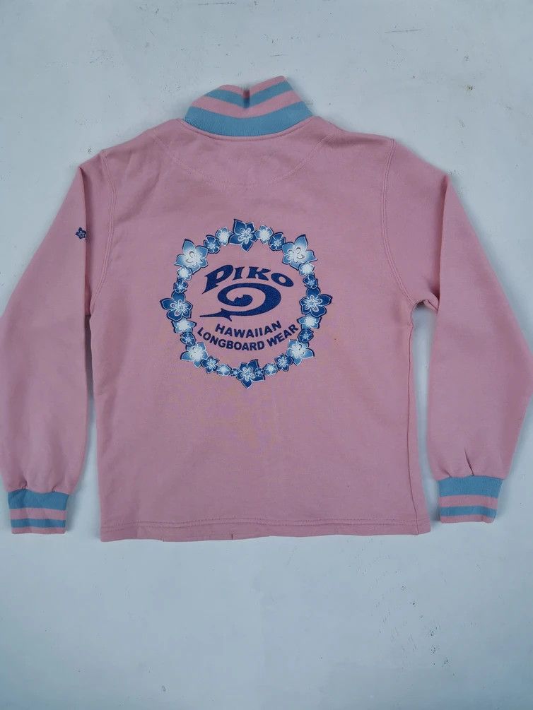 Japanese Brand Piko Hawaii an Longboard Wear Big Logo Sweaters Size US M / EU 48-50 / 2 - 2 Thumbnail