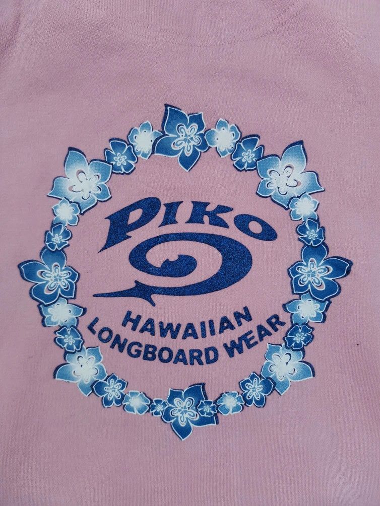 Japanese Brand Piko Hawaii an Longboard Wear Big Logo Sweaters Size US M / EU 48-50 / 2 - 5 Thumbnail