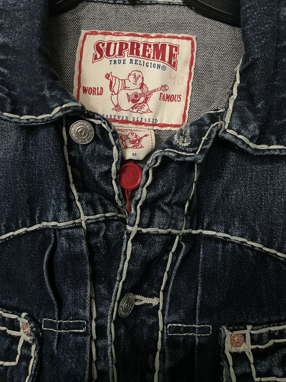 Supreme Supreme True Religion Denim Trucker Jacket Size M | Grailed