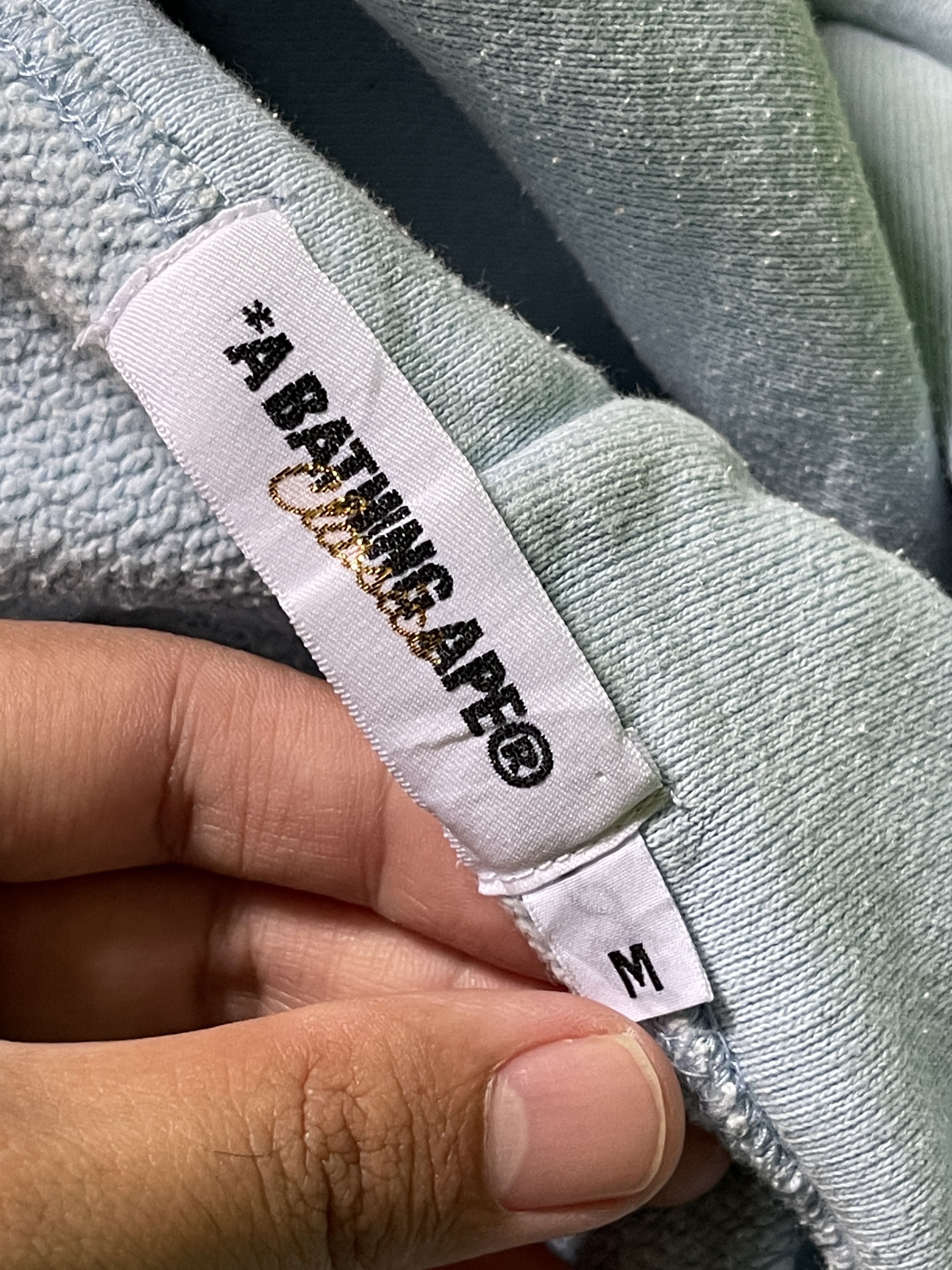 Bape Full zip Hoodie Bape Baby Milo Monogram Size US M / EU 48-50 / 2 - 15 Thumbnail