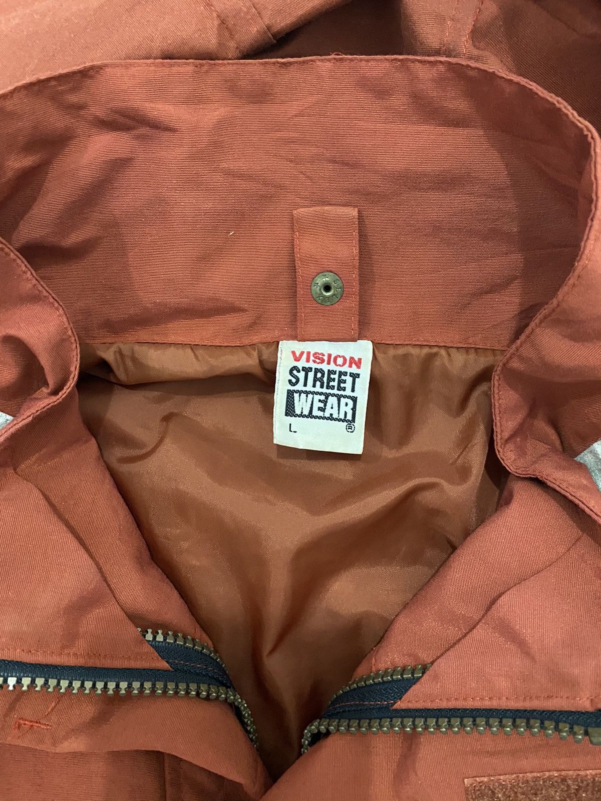 Vision Streetwear VTG Vision Streetwear Double Zipper Hoodie Jacket Size US L / EU 52-54 / 3 - 5 Thumbnail