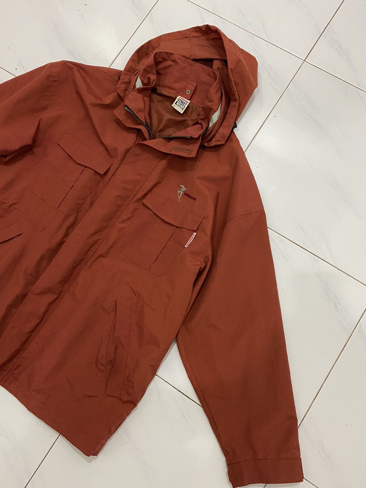 Vision Streetwear VTG Vision Streetwear Double Zipper Hoodie Jacket Size US L / EU 52-54 / 3 - 3 Thumbnail