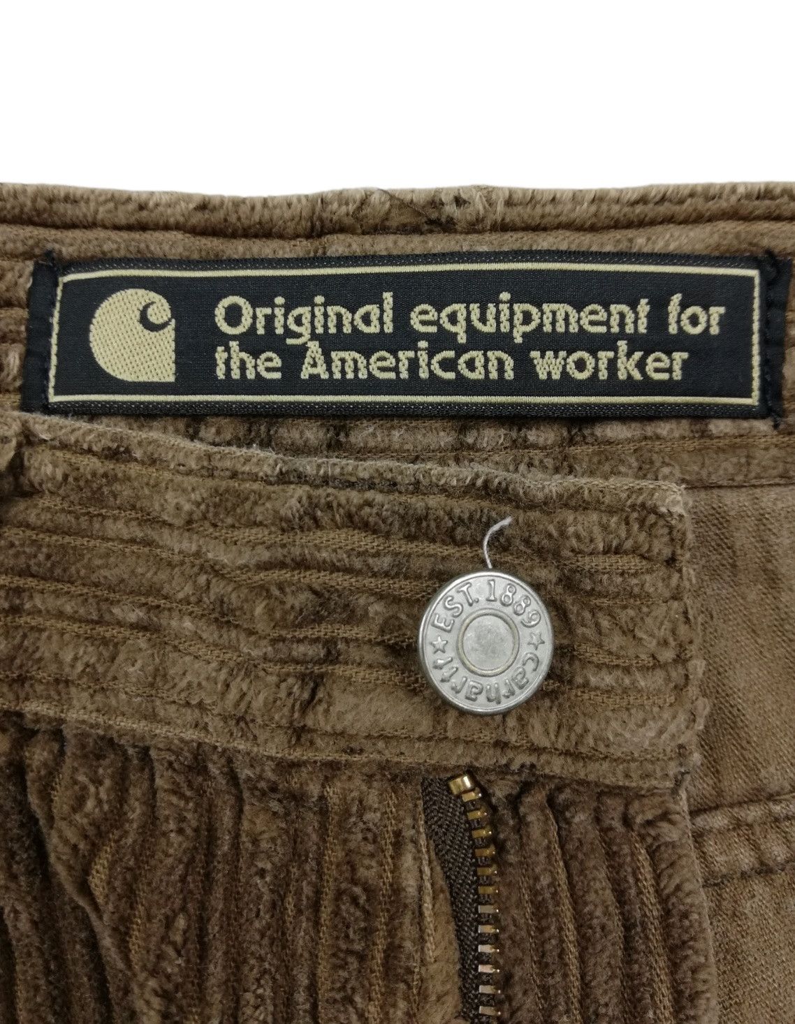 Carhartt 🔥DOPE OG Carhartt Corduroy American Worker Casual Pants Size US 30 / EU 46 - 10 Thumbnail
